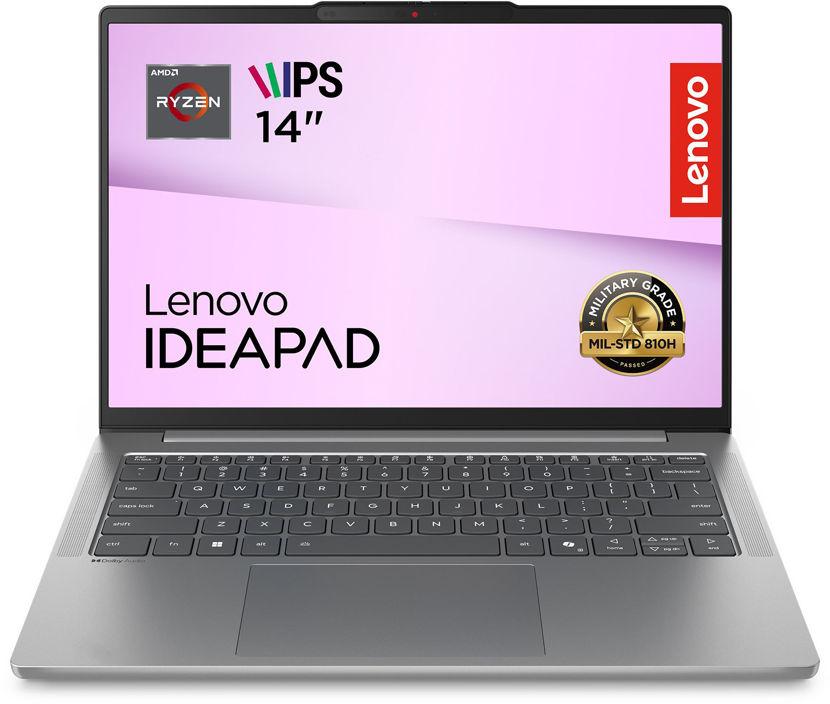 Ноутбук LENOVO IdeaPad Slim 5 14ARP10 Luna grey (83HT0034RA) фото 2