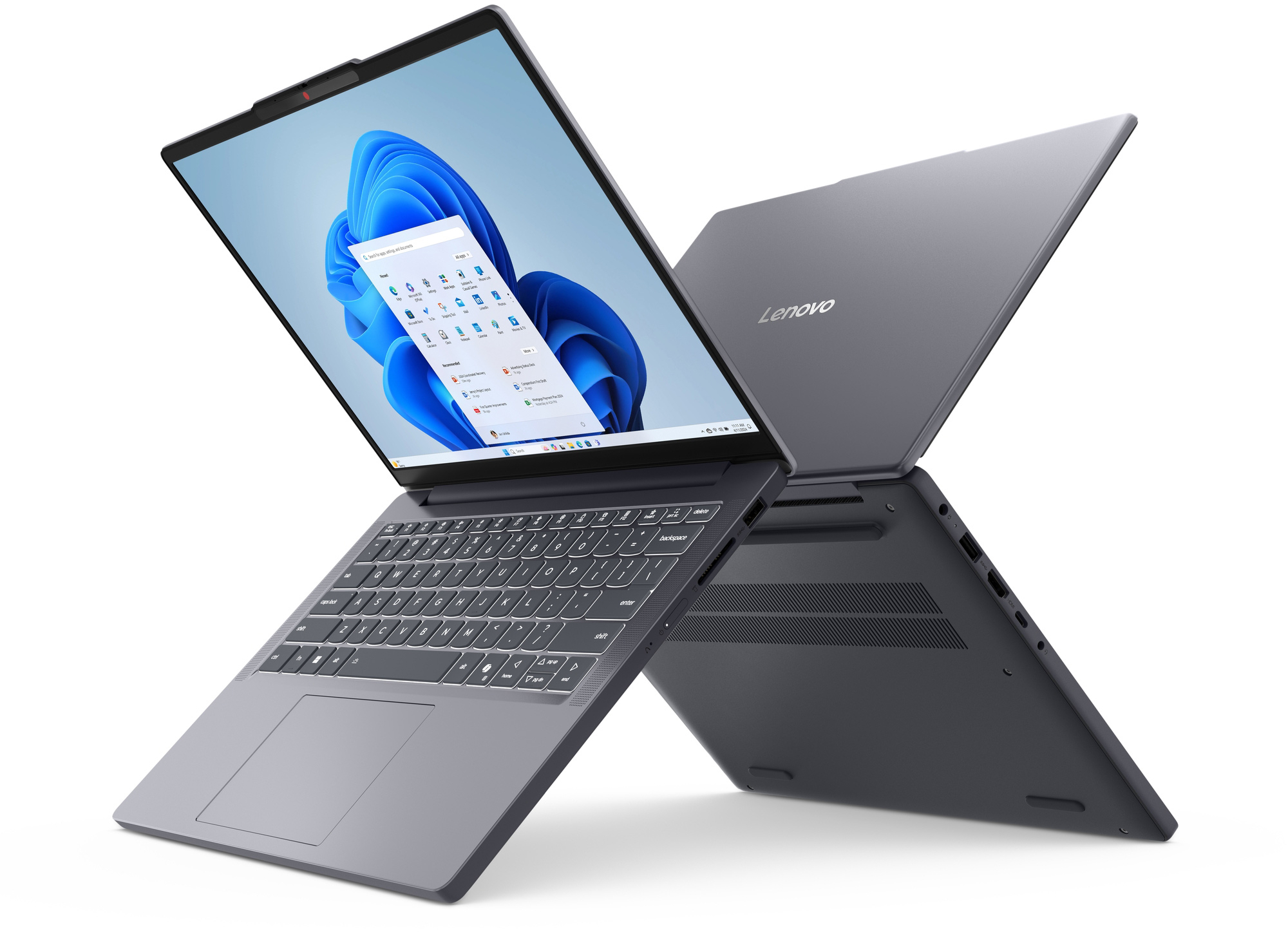 Ноутбук LENOVO IdeaPad Slim 3 14IRH10 Luna grey (83K000ALRA)фото16