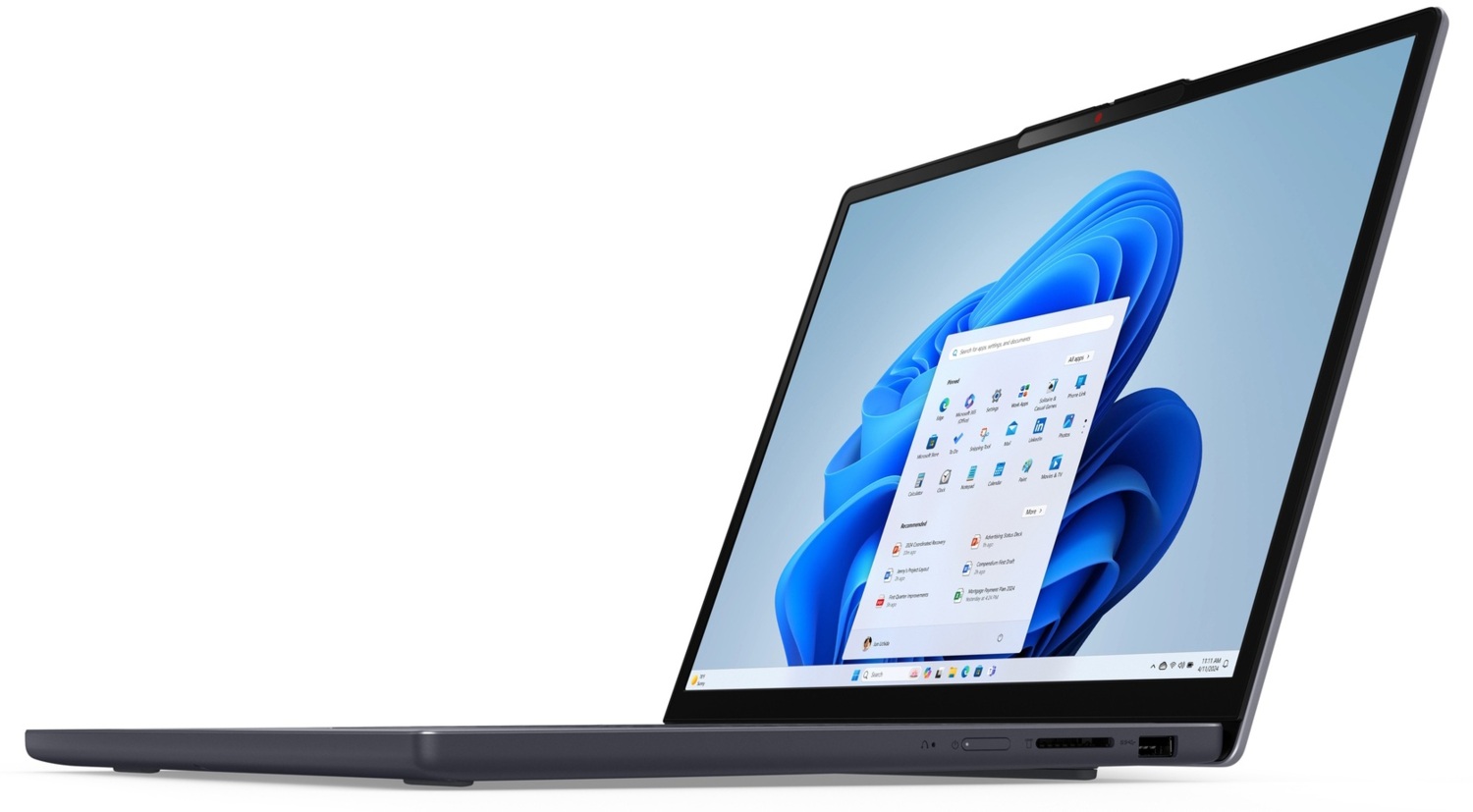 Ноутбук LENOVO IdeaPad Slim 3 15IRH10 Luna grey (83K100ACRA)фото