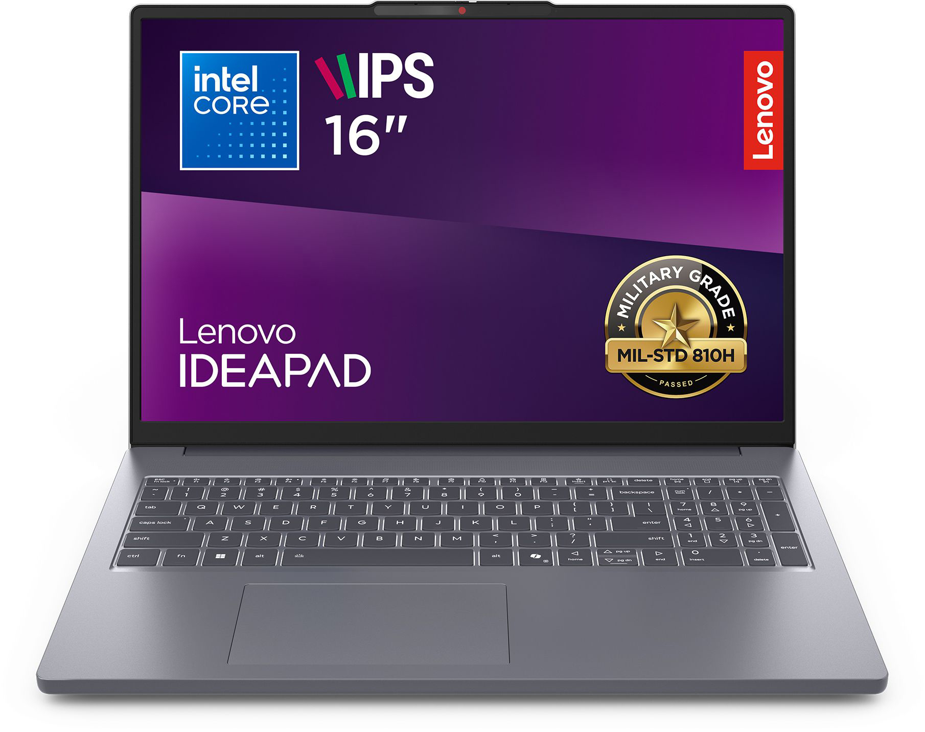 Ноутбук LENOVO IdeaPad Slim 3 16IRH10 Luna grey (83K2007ERA)фото2