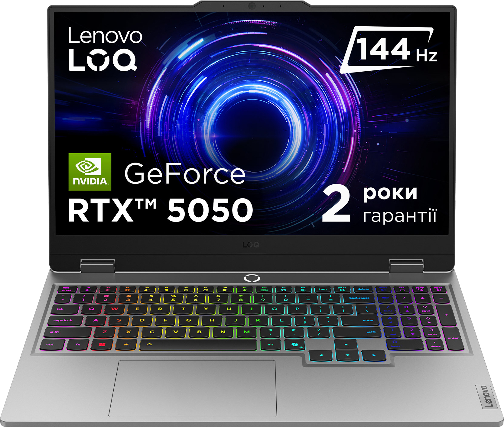 Ноутбук LENOVO LOQ 15IRX10 Luna grey (83JE00L5RA) фото 2