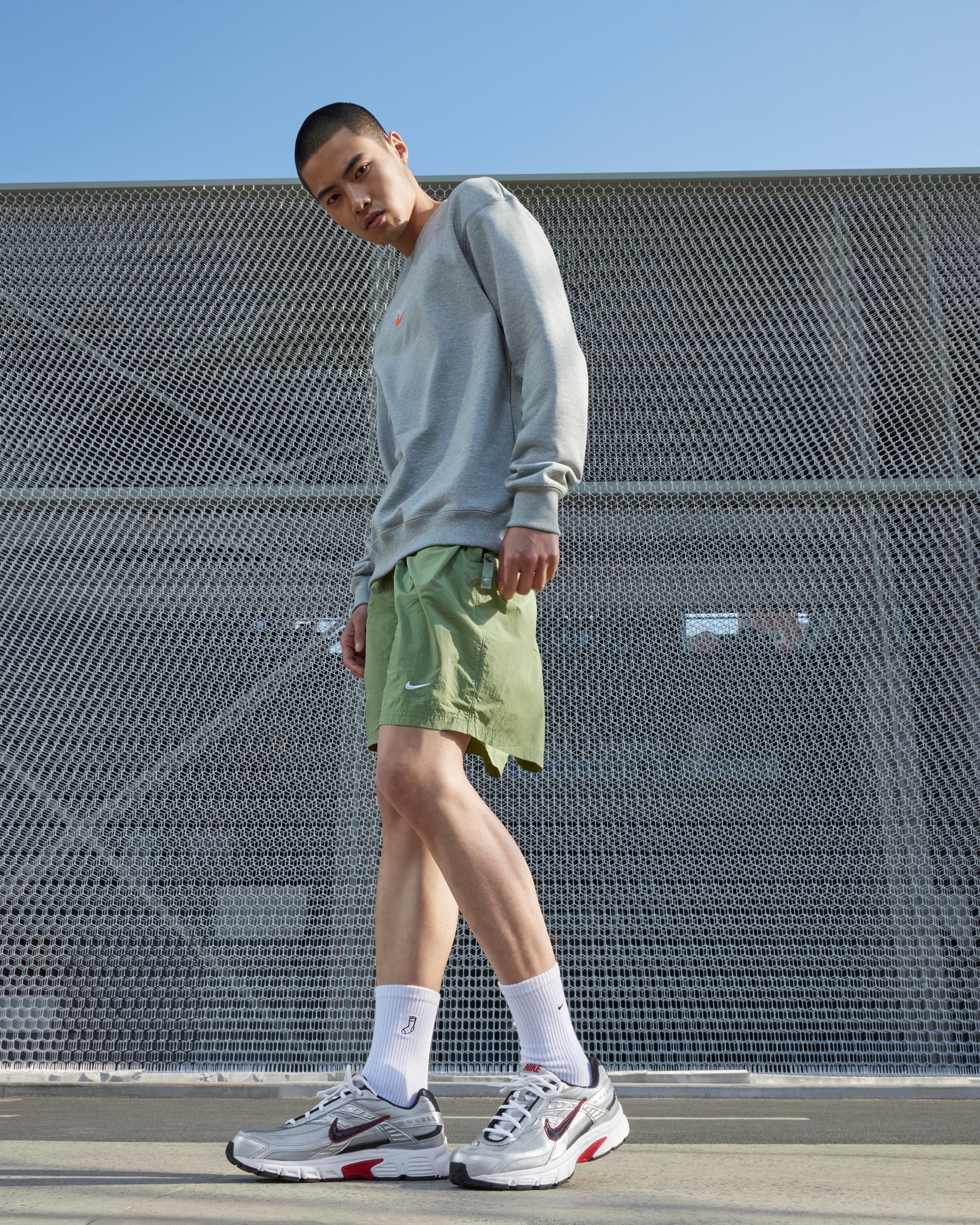 Кроссовки мужские Nike Initiator 394055-001 41 (8 US) серебристые фото 7