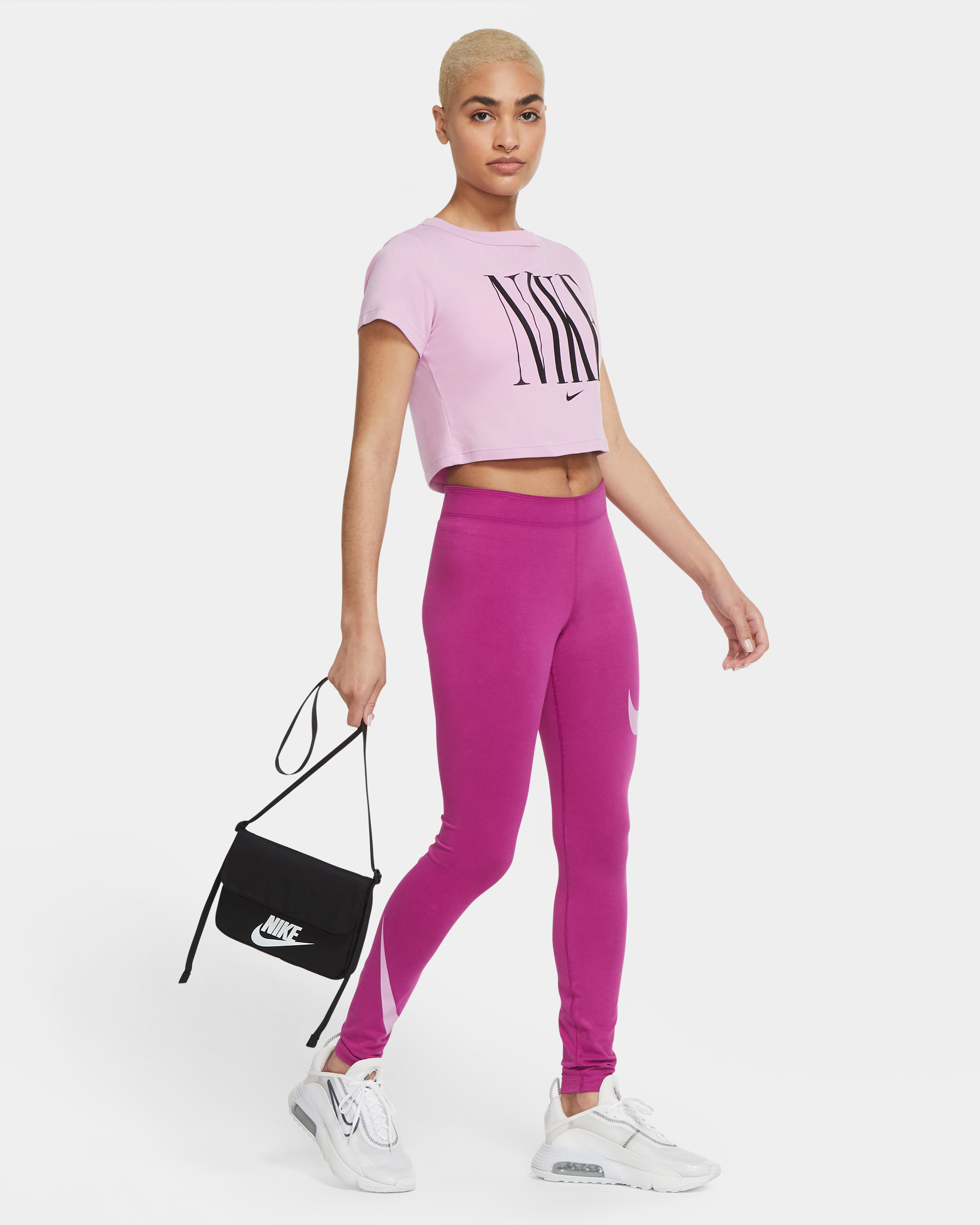 Сумка Nike W Nsw Futura 365 Crossbody CW9300-010 1SIZE черная фото9