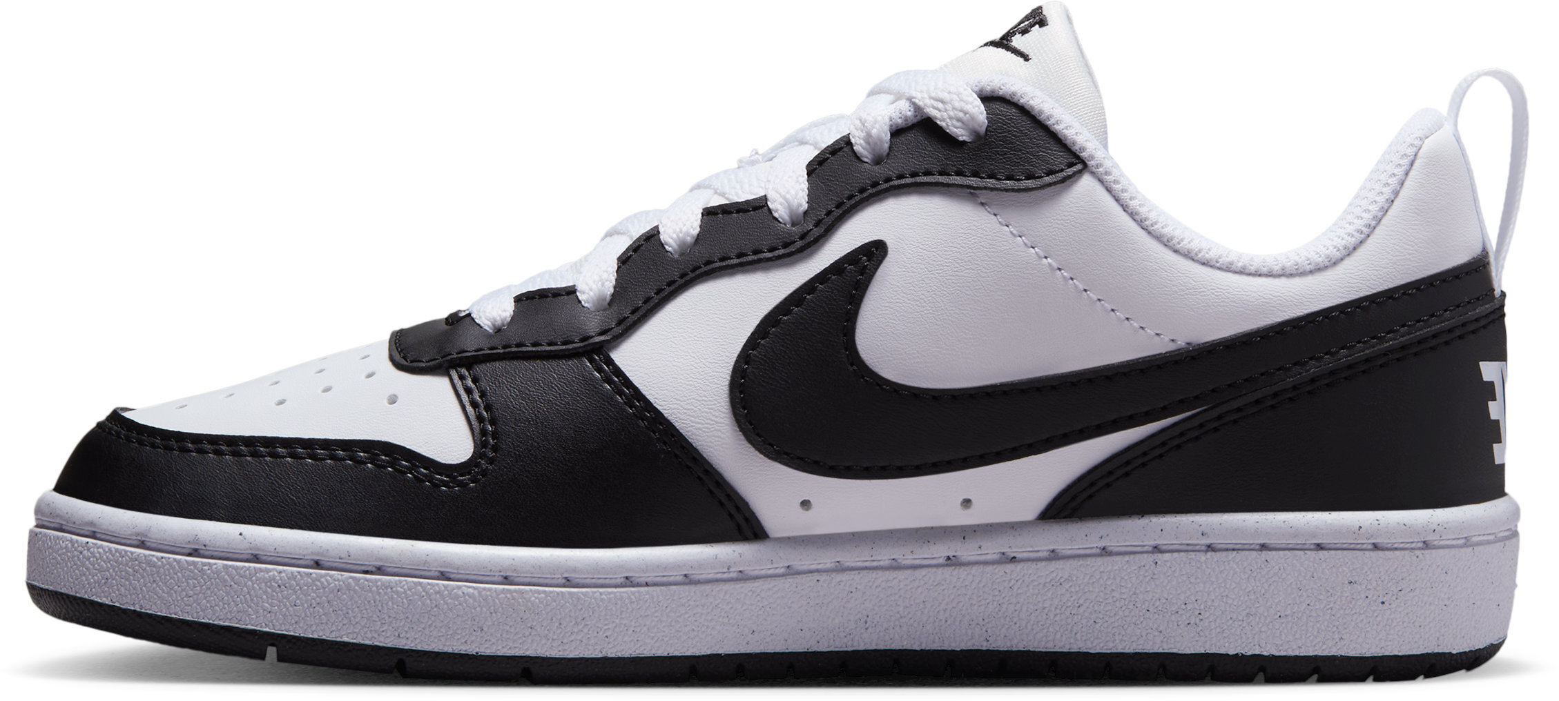 Кеды подростковые Nike Court Borough Low Recraft (GS) DV5456-131 36 (4Y US) черно-белые фото 2