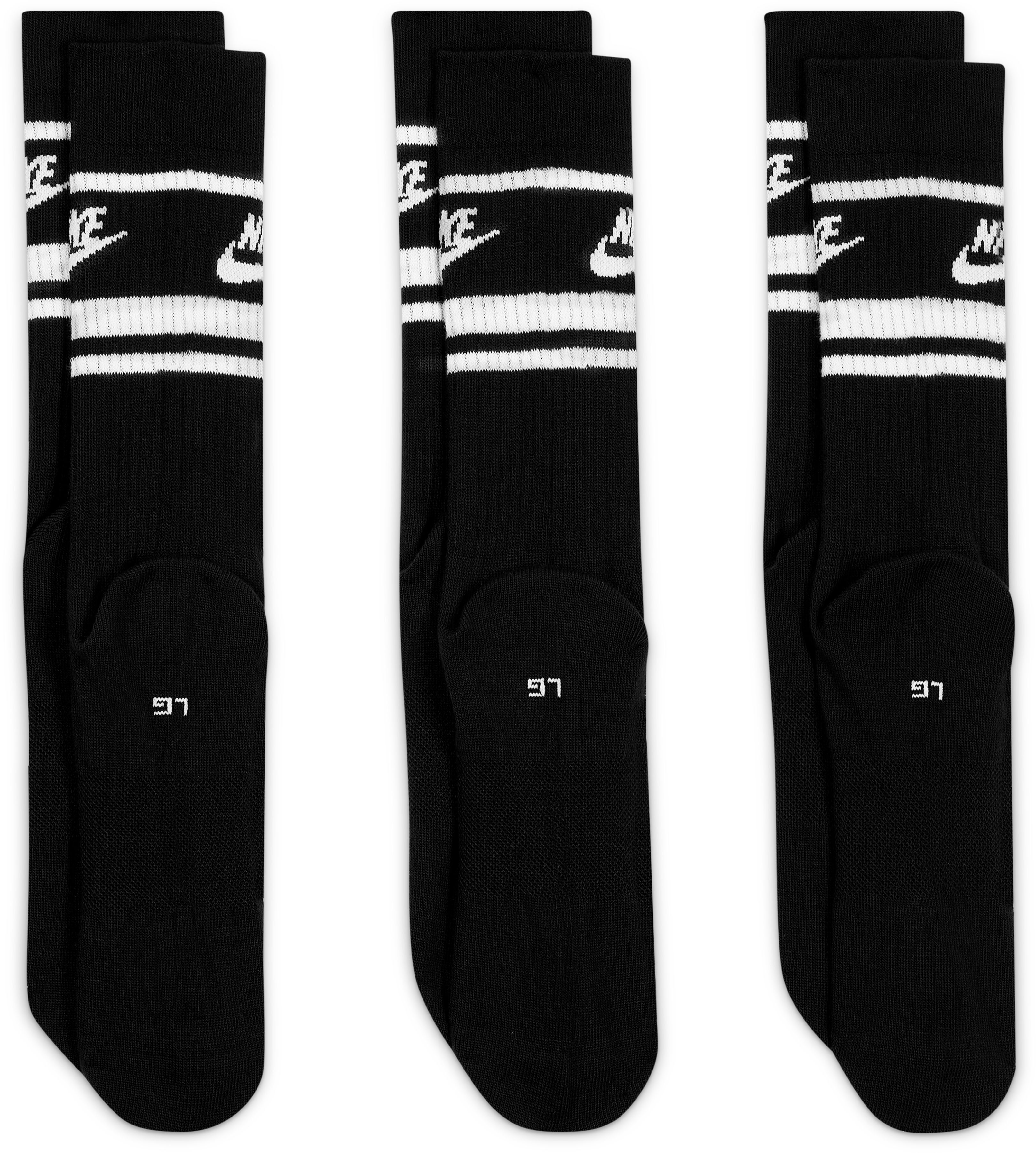 Набор носков Nike U Nk Nsw Everyday Essential Cr DX5089-010 L черные фото 