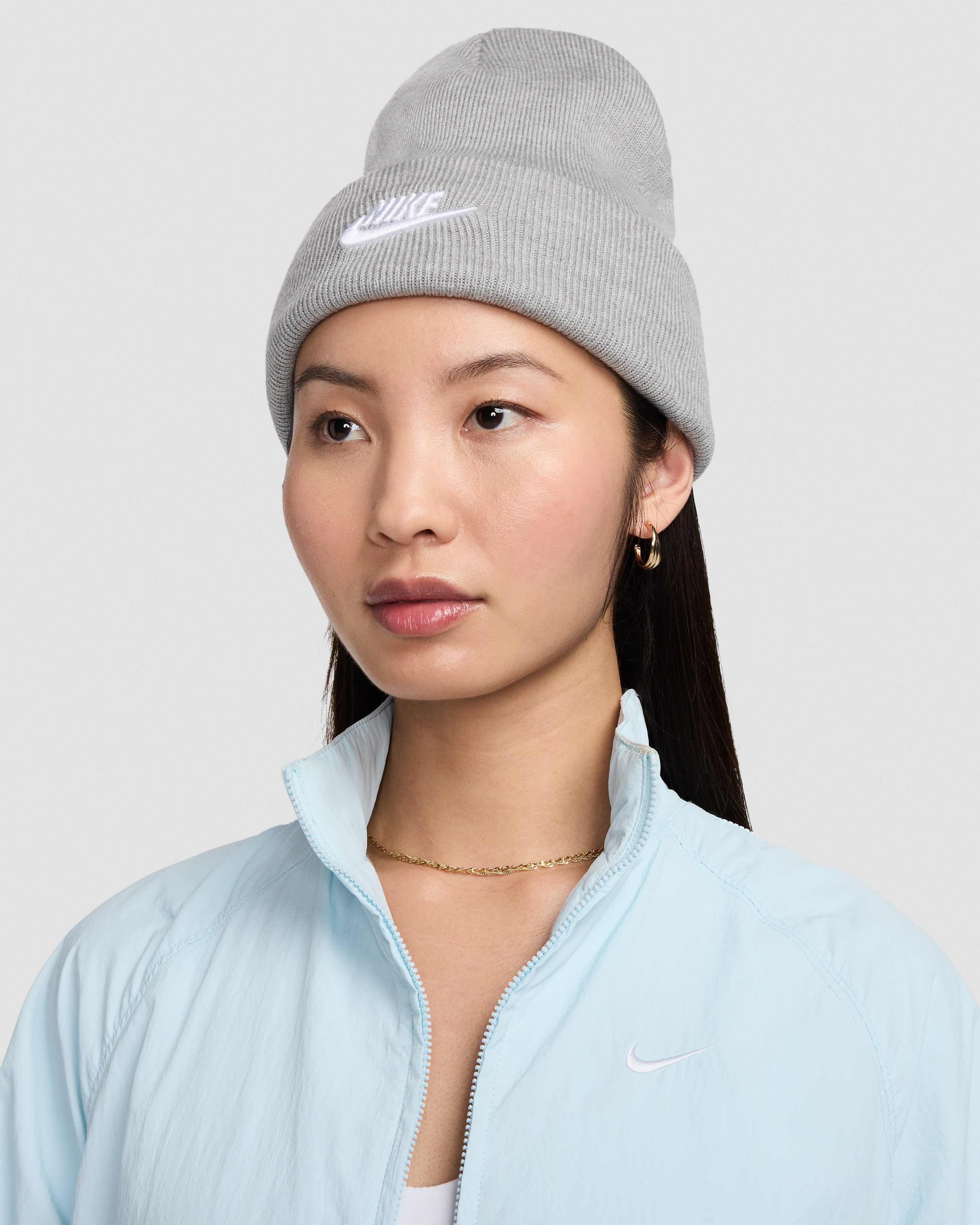 Шапка Nike U Nk Peak Beanie Tc Fut F24 L HF0186-063 One size сірафото