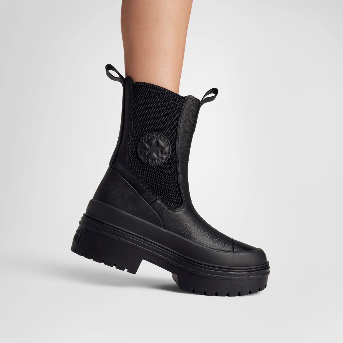 Черевики жіночі Converse Chuck Taylor All Star Lugged Heel NU A12985C 35 (5 US) чорніфото9