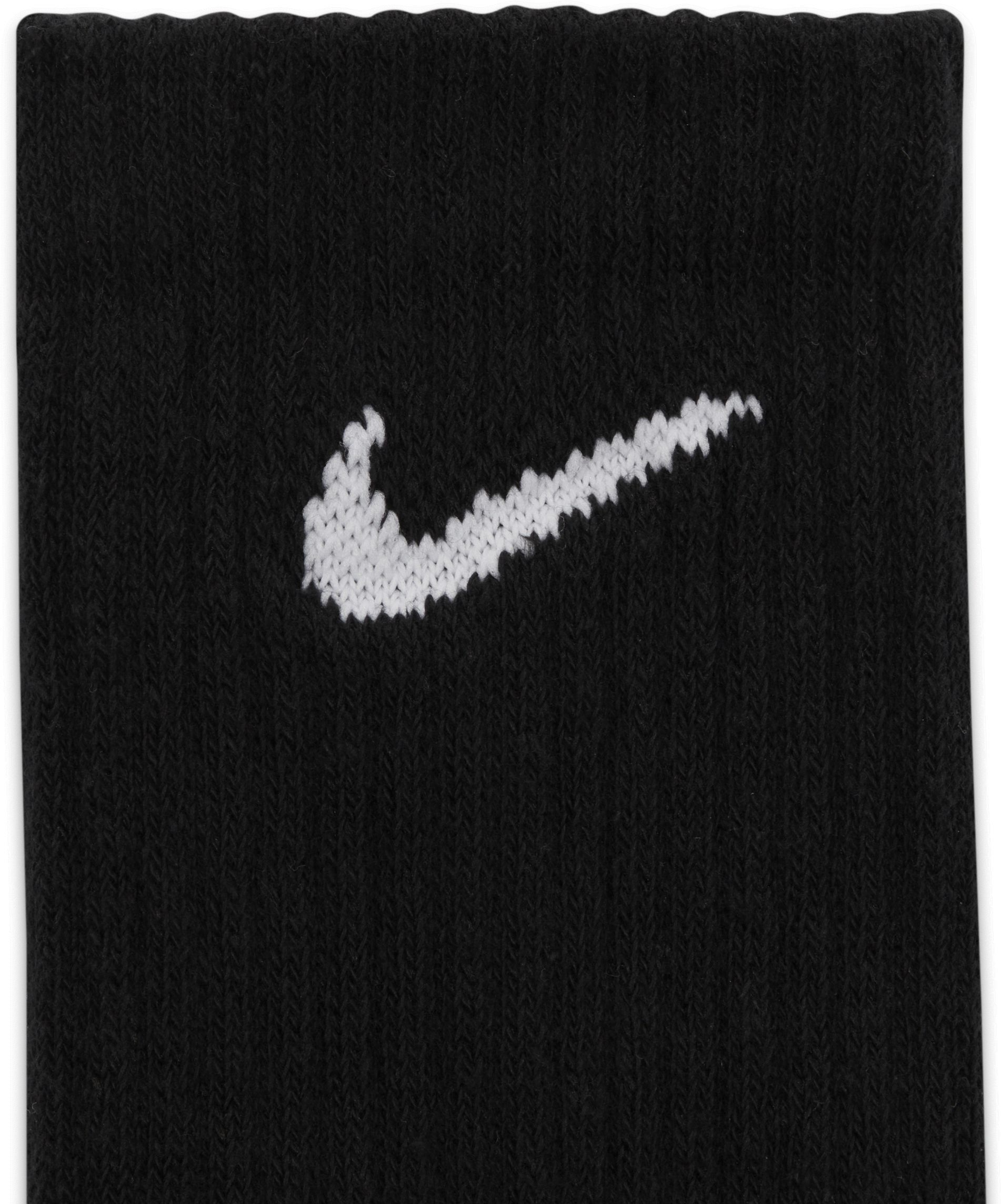 Набор носков Nike U Nk Everyday Ltwt Crew 3pr SX7676-010 S черные фото 4