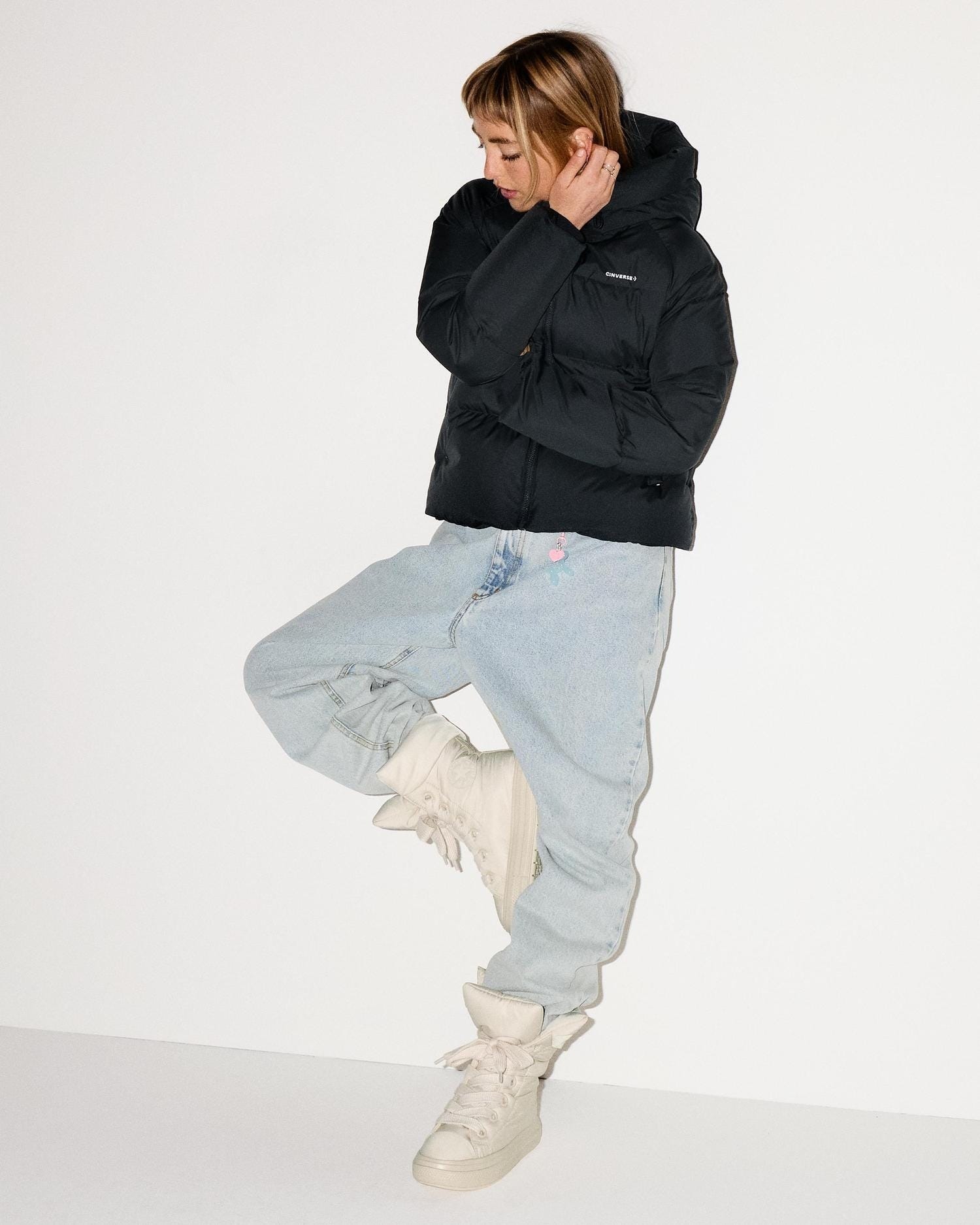 Сапоги женские Converse Chuck Taylor All Star Elements Boot A14273C 35 (3 US) молочные фото 10