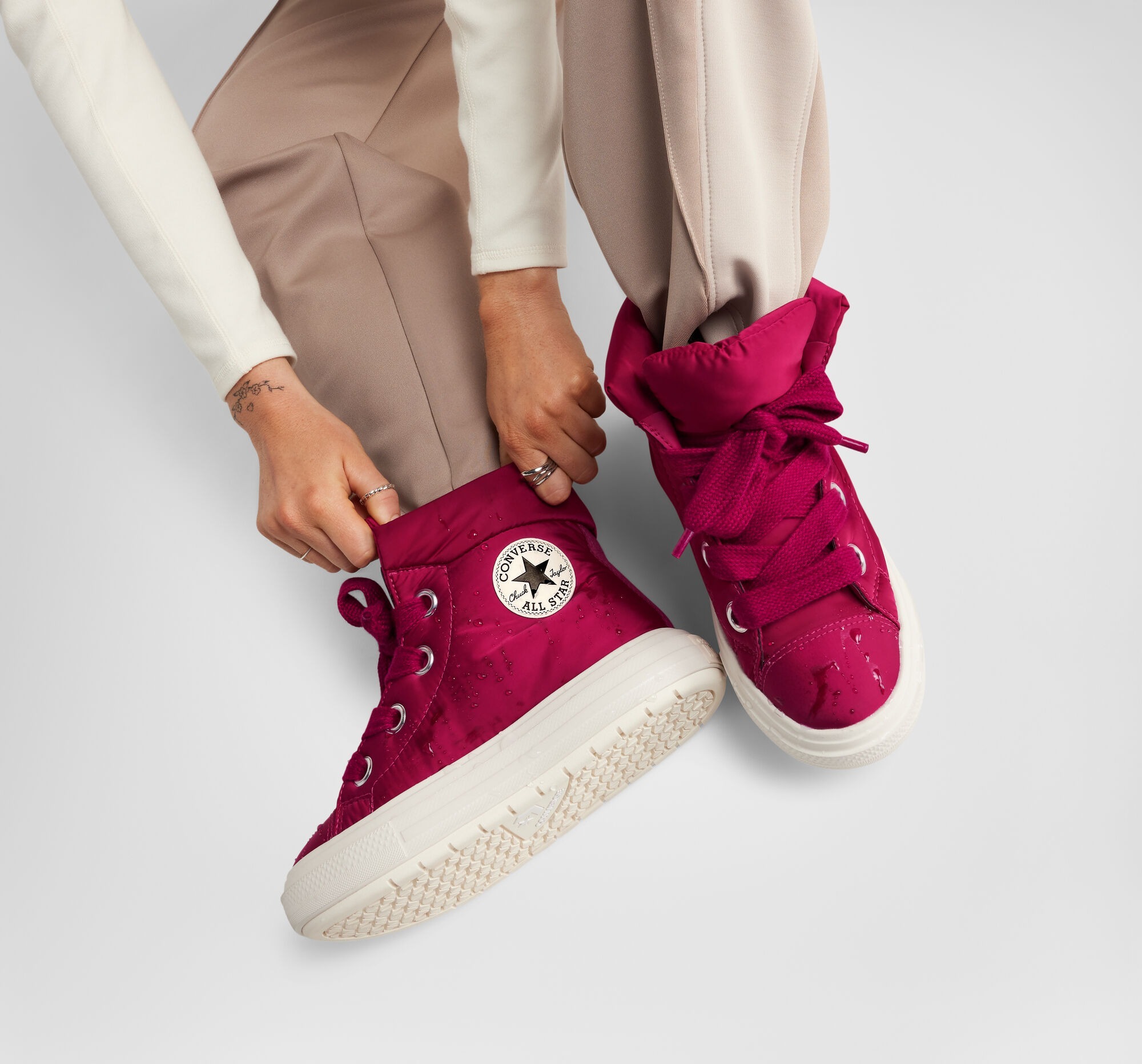 Черевики жіночі Converse Chuck Taylor All Star Elements Boot A14274C 36 (4 US) малиновіфото9