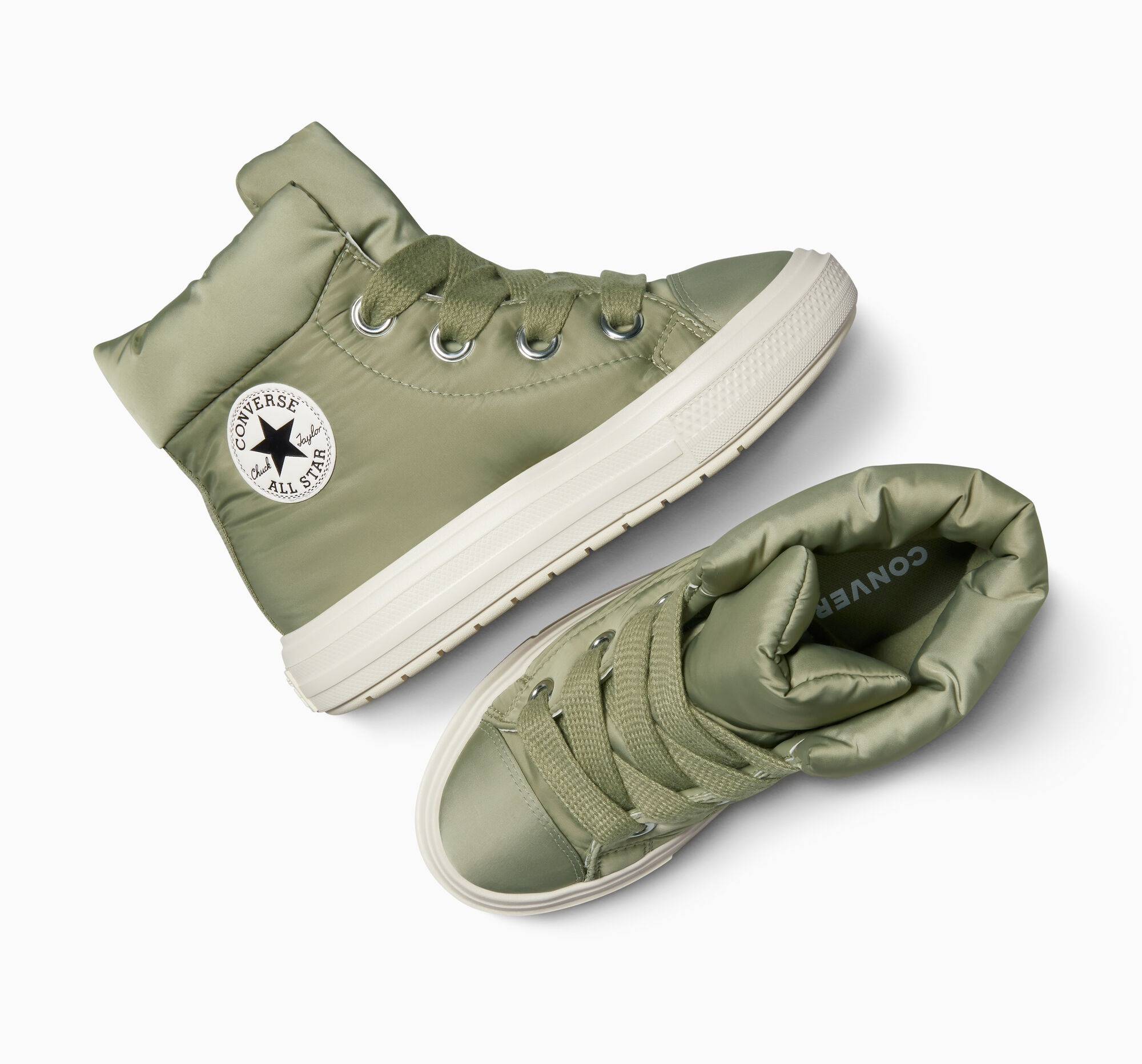 Полуботинки женские Converse Chuck Taylor All Star Elements Boot A14275C 35 (3 US) оливковые фото 5