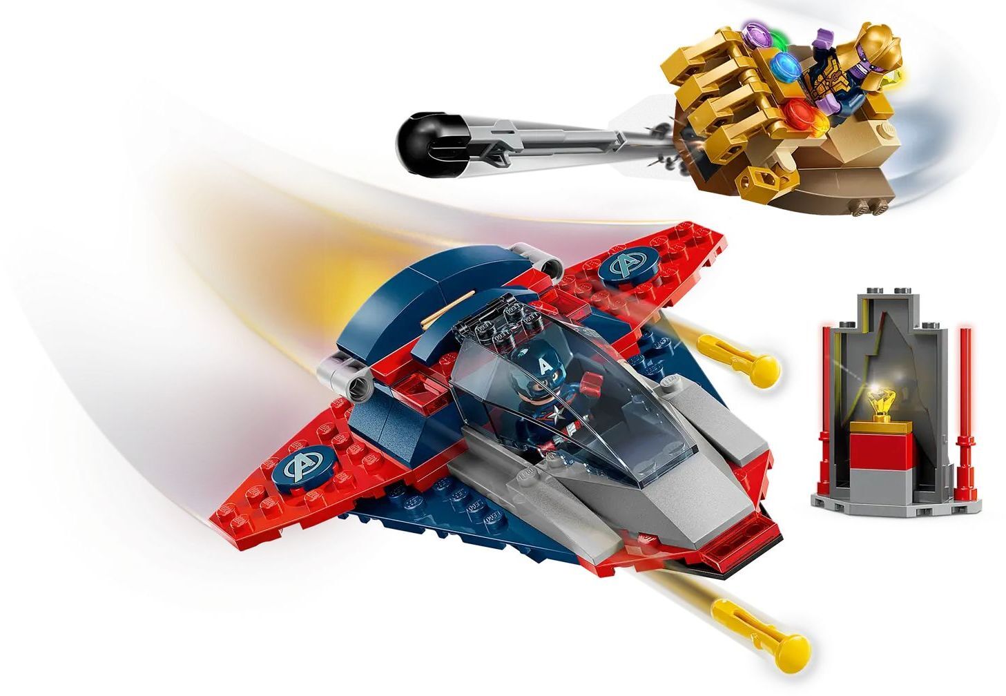 LEGO 76319 Super Heroes Капитан Америка против Таноса фото 5