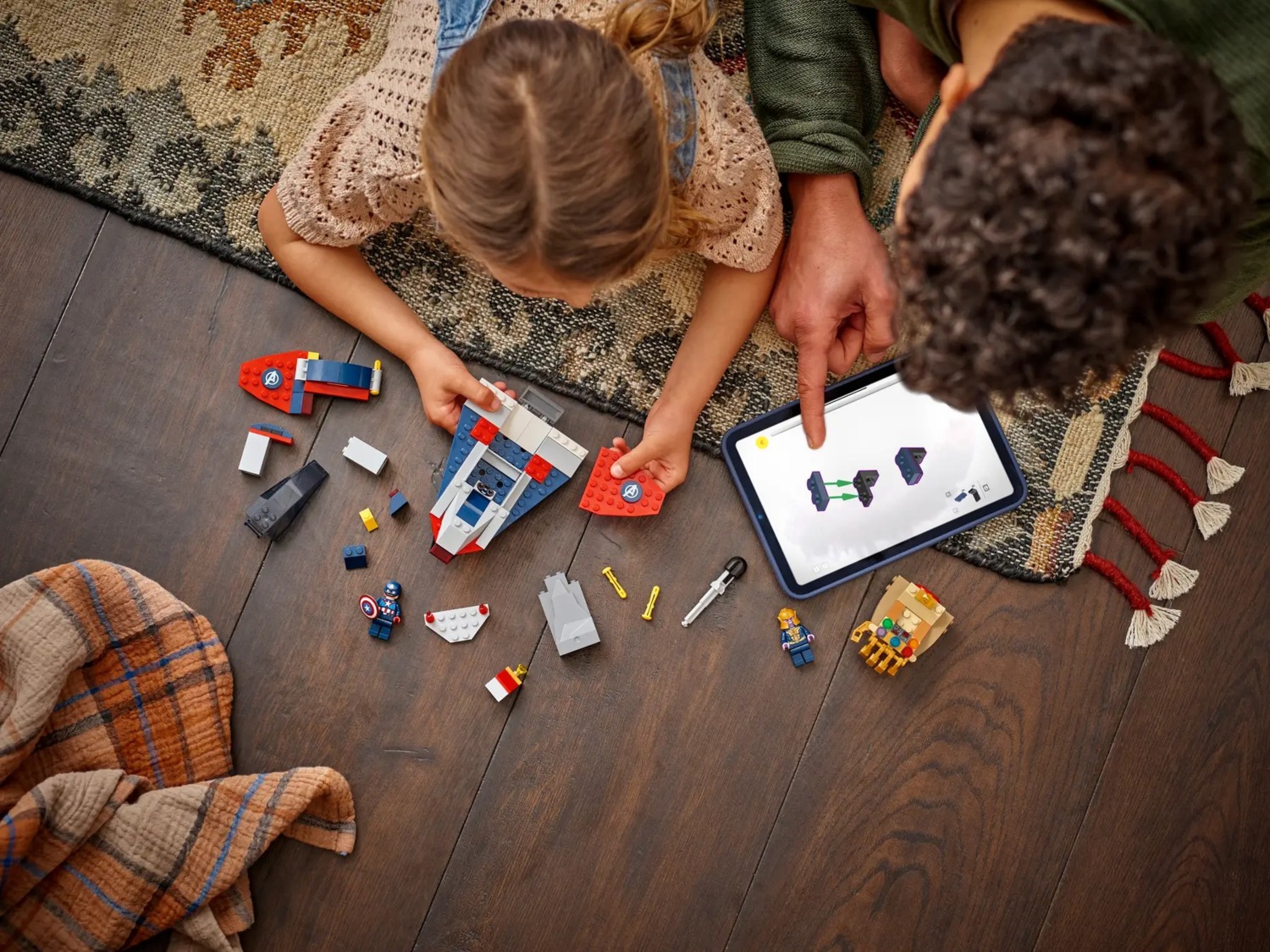 LEGO 76319 Super Heroes Капитан Америка против Таноса фото