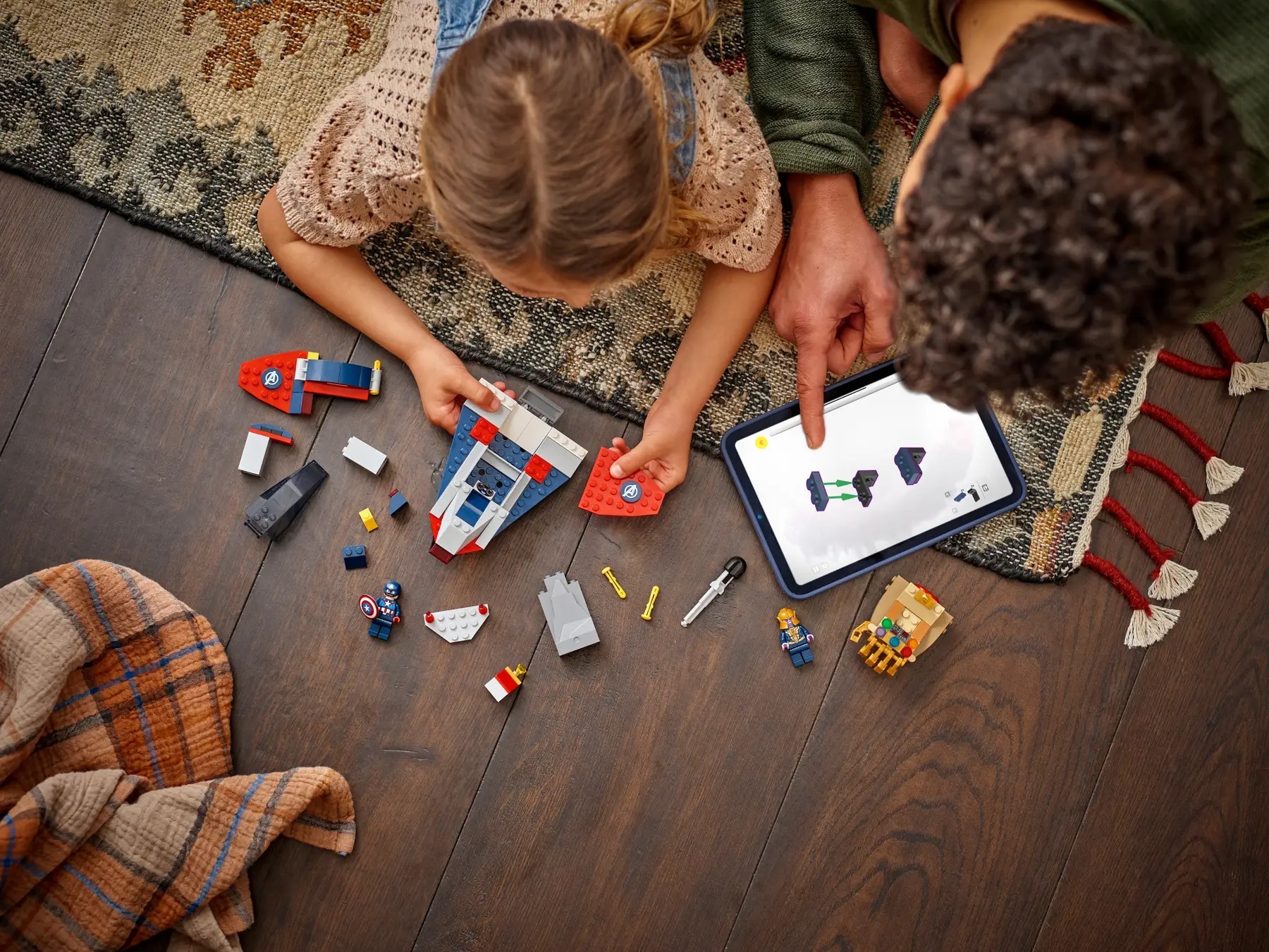 LEGO 76319 Super Heroes Капитан Америка против Таноса фото 8