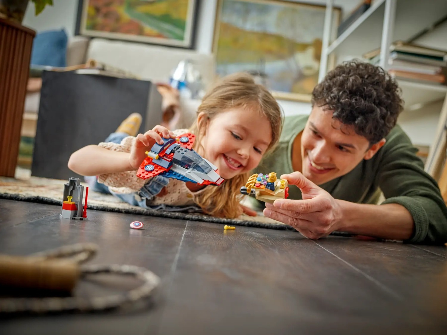 LEGO 76319 Super Heroes Капитан Америка против Таноса фото