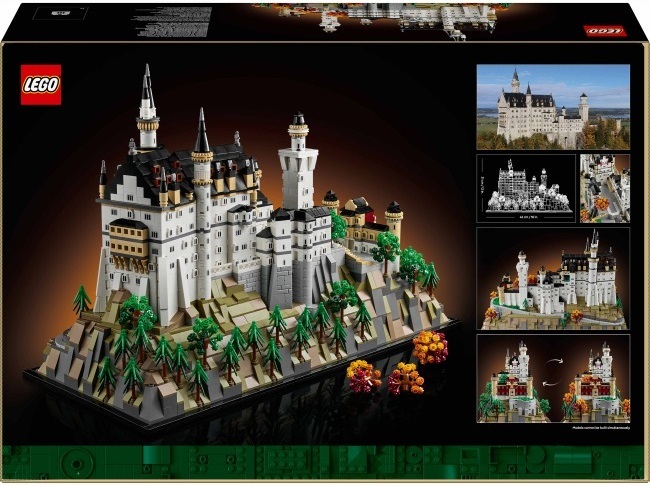 LEGO 21063 Architecture Замок Нойшванштайн фото 15