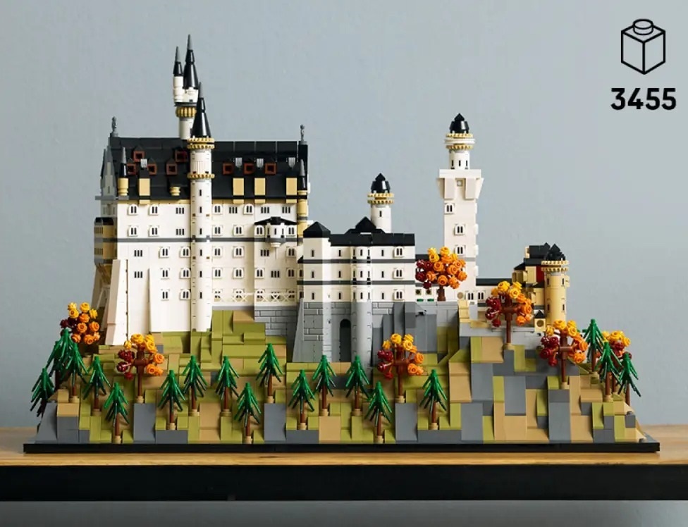 LEGO 21063 Architecture Замок Нойшванштайн фото 2