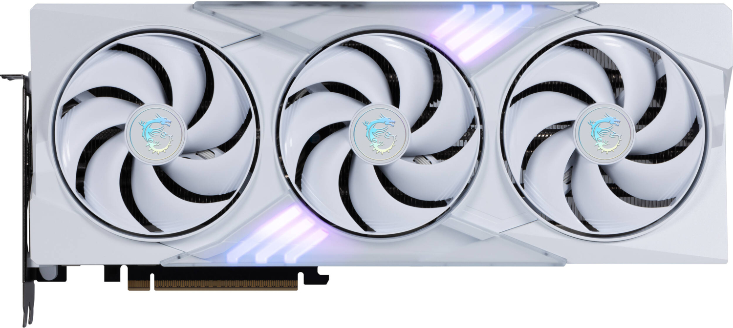 Видеокарта MSI GeForce RTX 5080 16GB GDDR7 GAMING TRIO OC WHITE (912-V531-049) фото