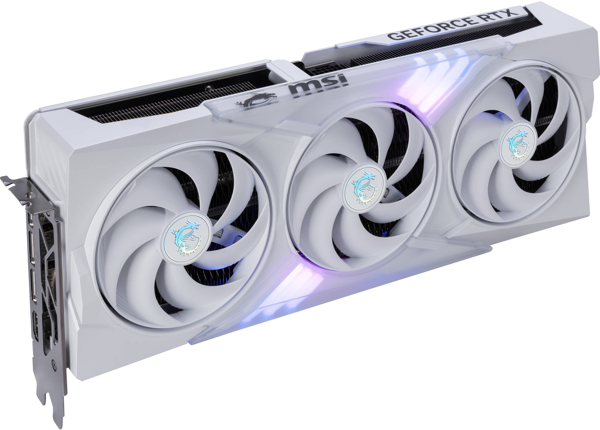Видеокарта MSI GeForce RTX 5080 16GB GDDR7 GAMING TRIO OC WHITE (912-V531-049) фото 2