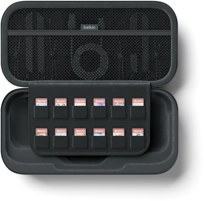 Зарядний чохол Belkin для Nintendo Switch 2 Charcoal (ENA001hqCH-V2)фото6