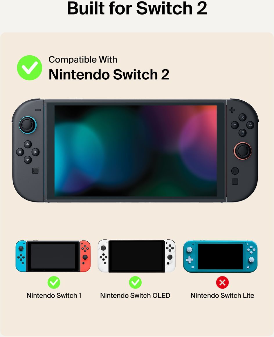 Зарядний чохол Belkin для Nintendo Switch 2 Charcoal (ENA001hqCH-V2)фото21