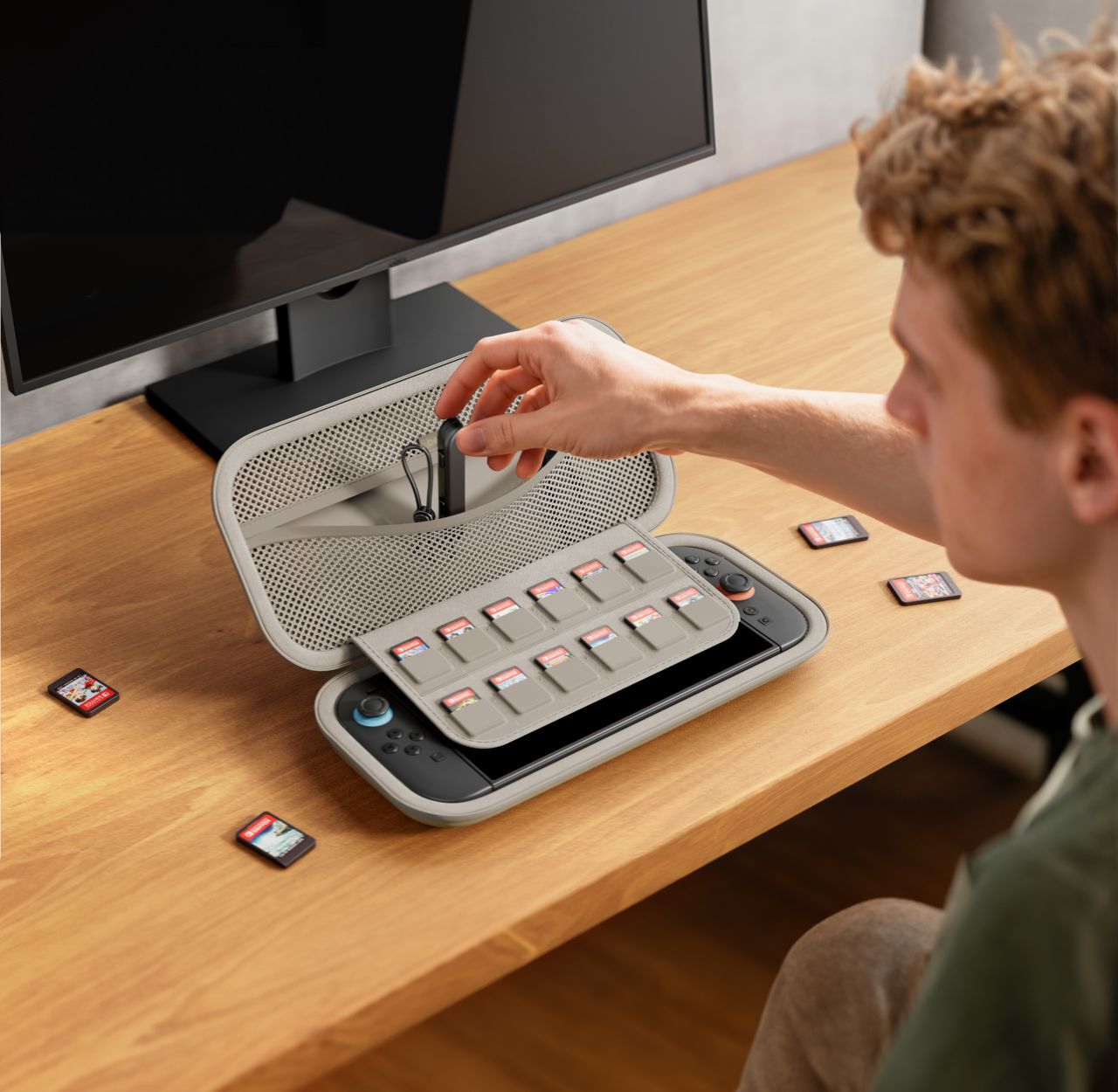 Чехол Belkin для Nintendo Switch 2 Sand (ENA002hqSA) фото 15