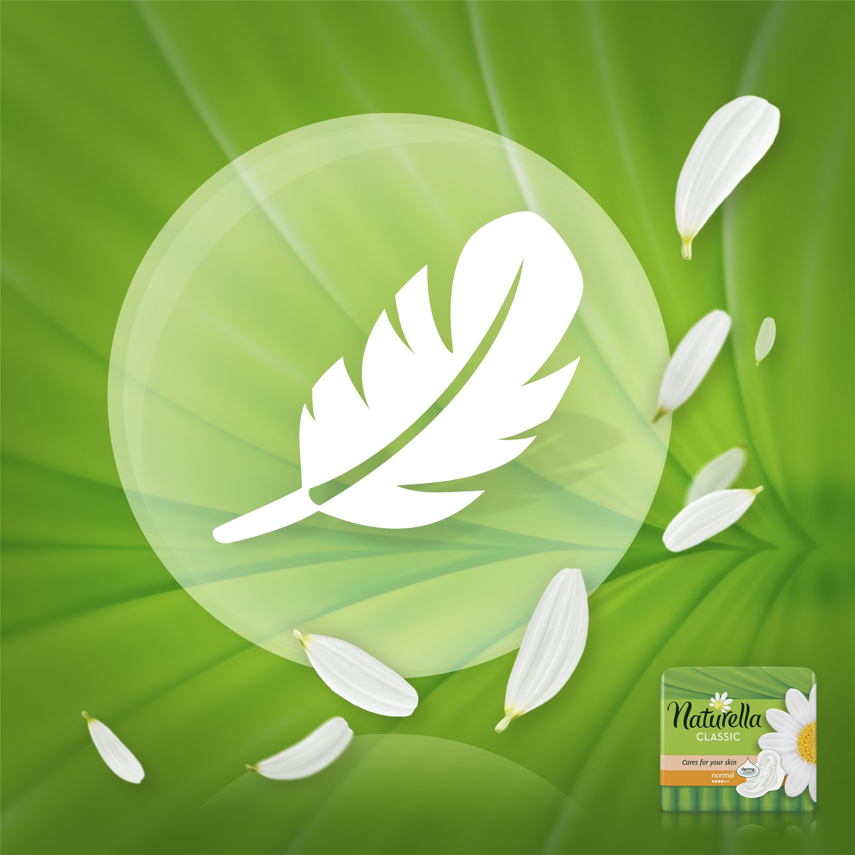 Гигиенические Прокладки Naturella Classic Basic Normal c крылышками 9 шт фото 6