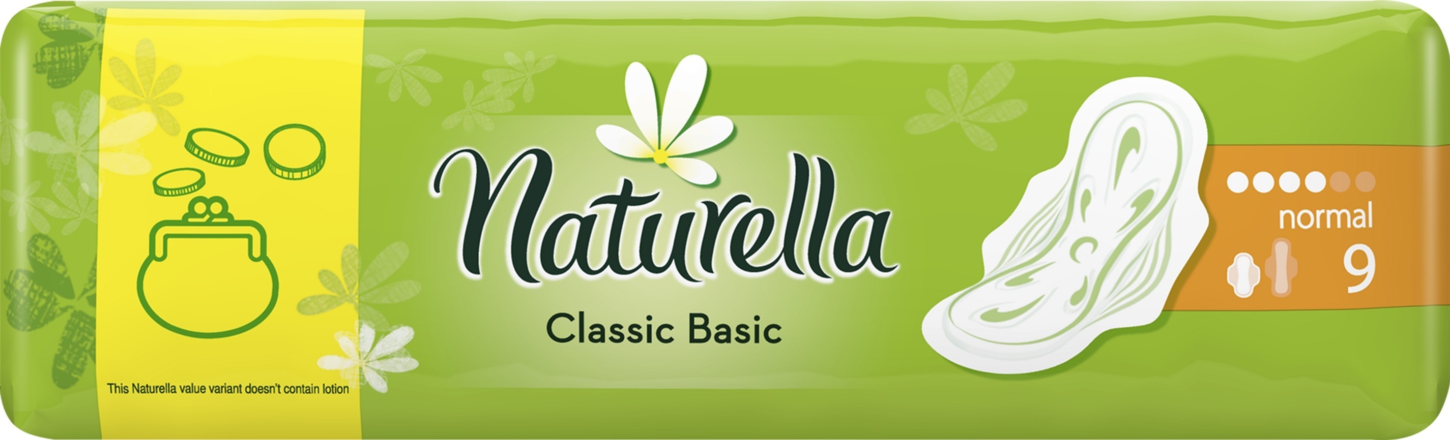 Гигиенические Прокладки Naturella Classic Basic Normal c крылышками 9 шт фото 2
