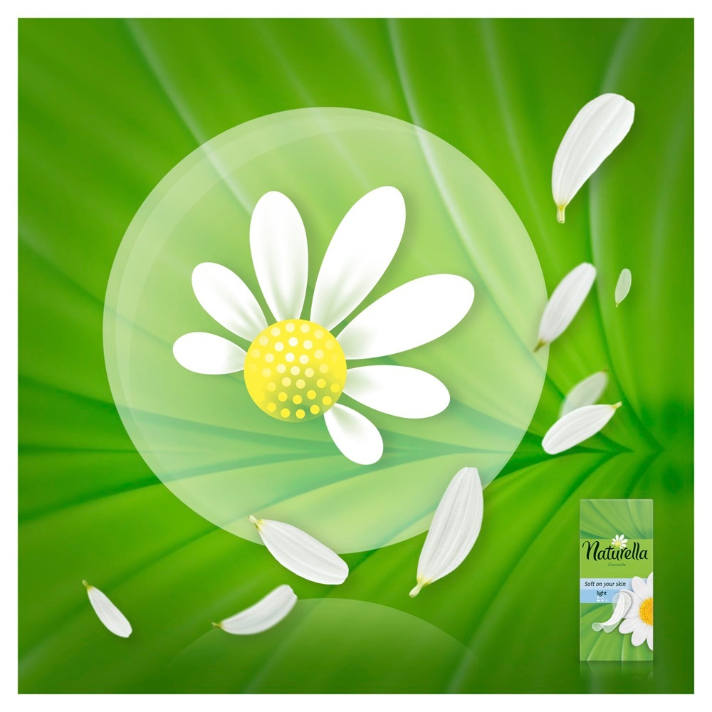 Ежедневные прокладки Naturella Camomile Light 34 шт фото 6