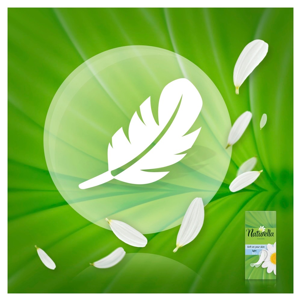 Ежедневные прокладки Naturella Camomile Light 34 шт фото 7