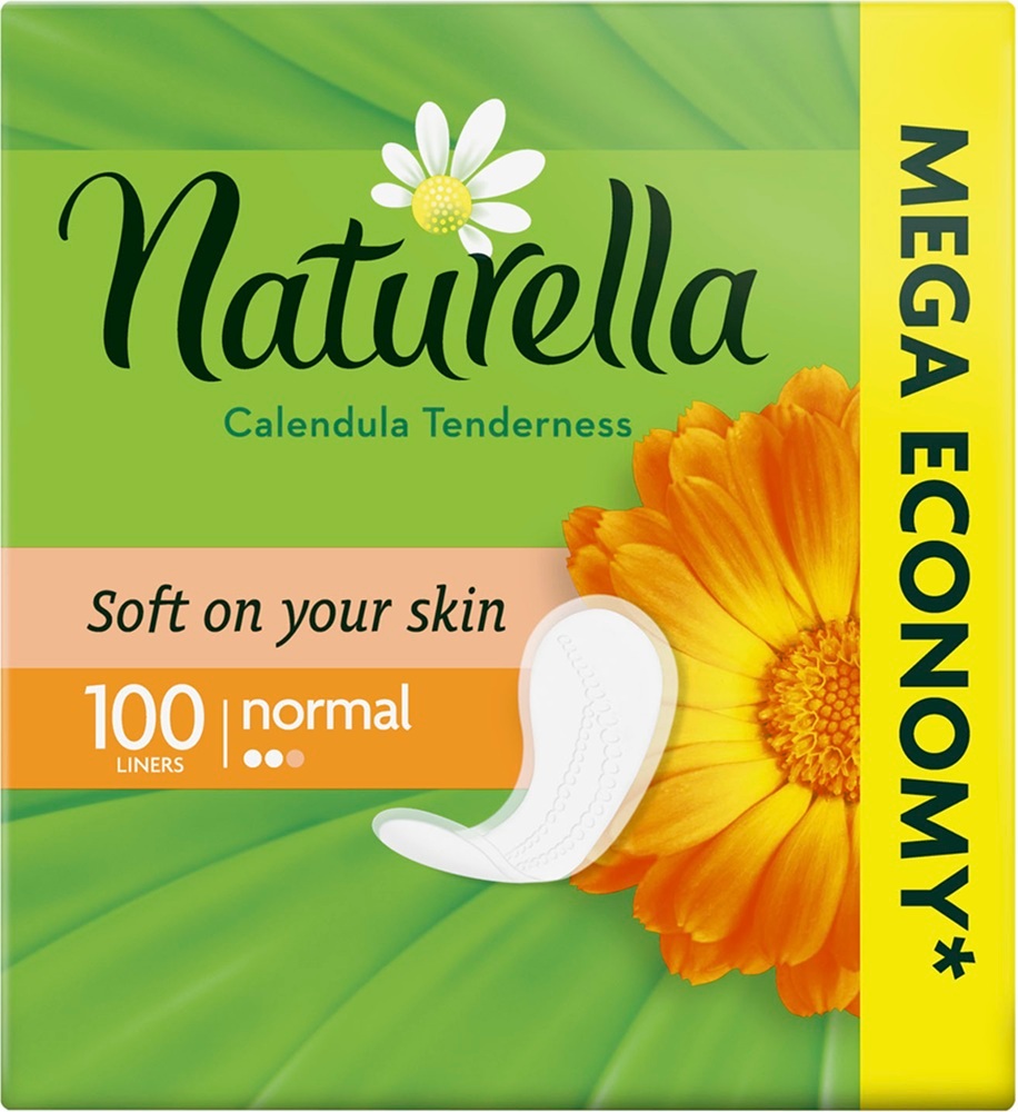 Ежедневные прокладки Naturella Мягкость календулы Normal 100 шт фото 