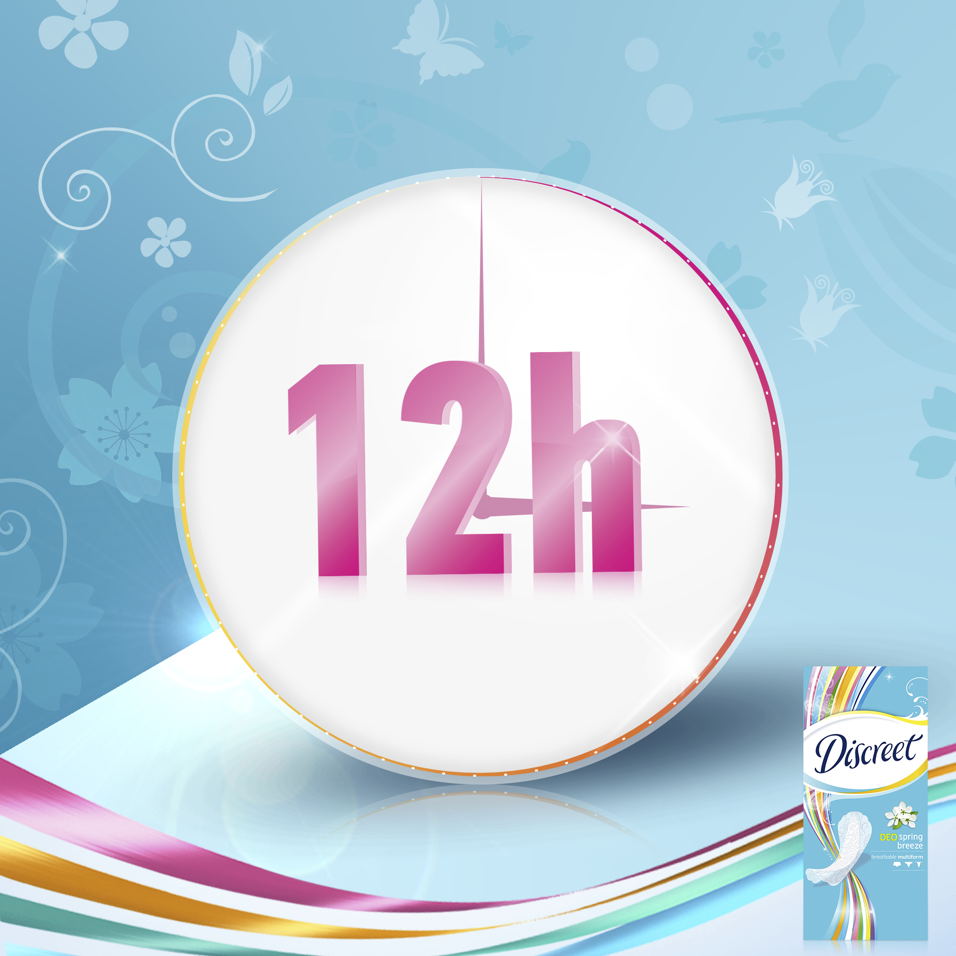 ЩоденнІ прокладки Discreet Deo Spring Breeze 50 штфото