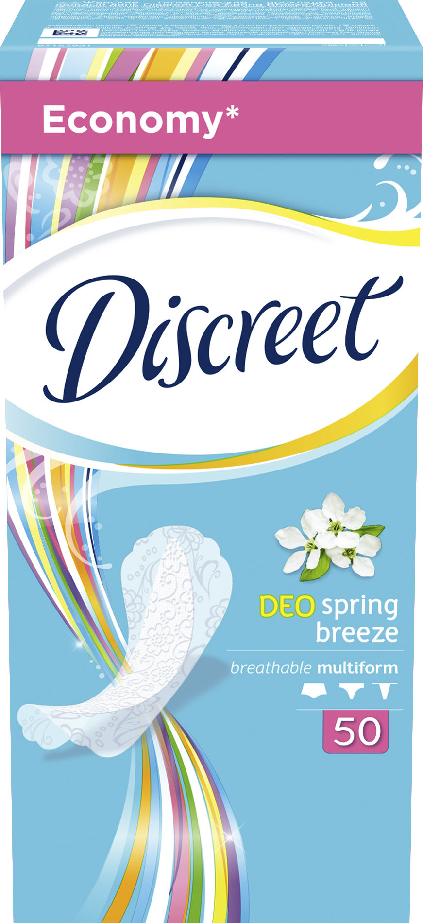ЩоденнІ прокладки Discreet Deo Spring Breeze 50 штфото