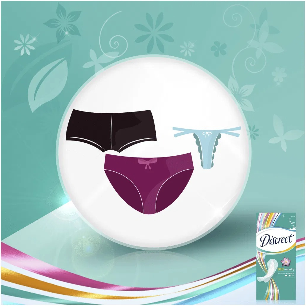 Ежедневные прокладки Discreet Deo Waterlilly 50 шт фото 3