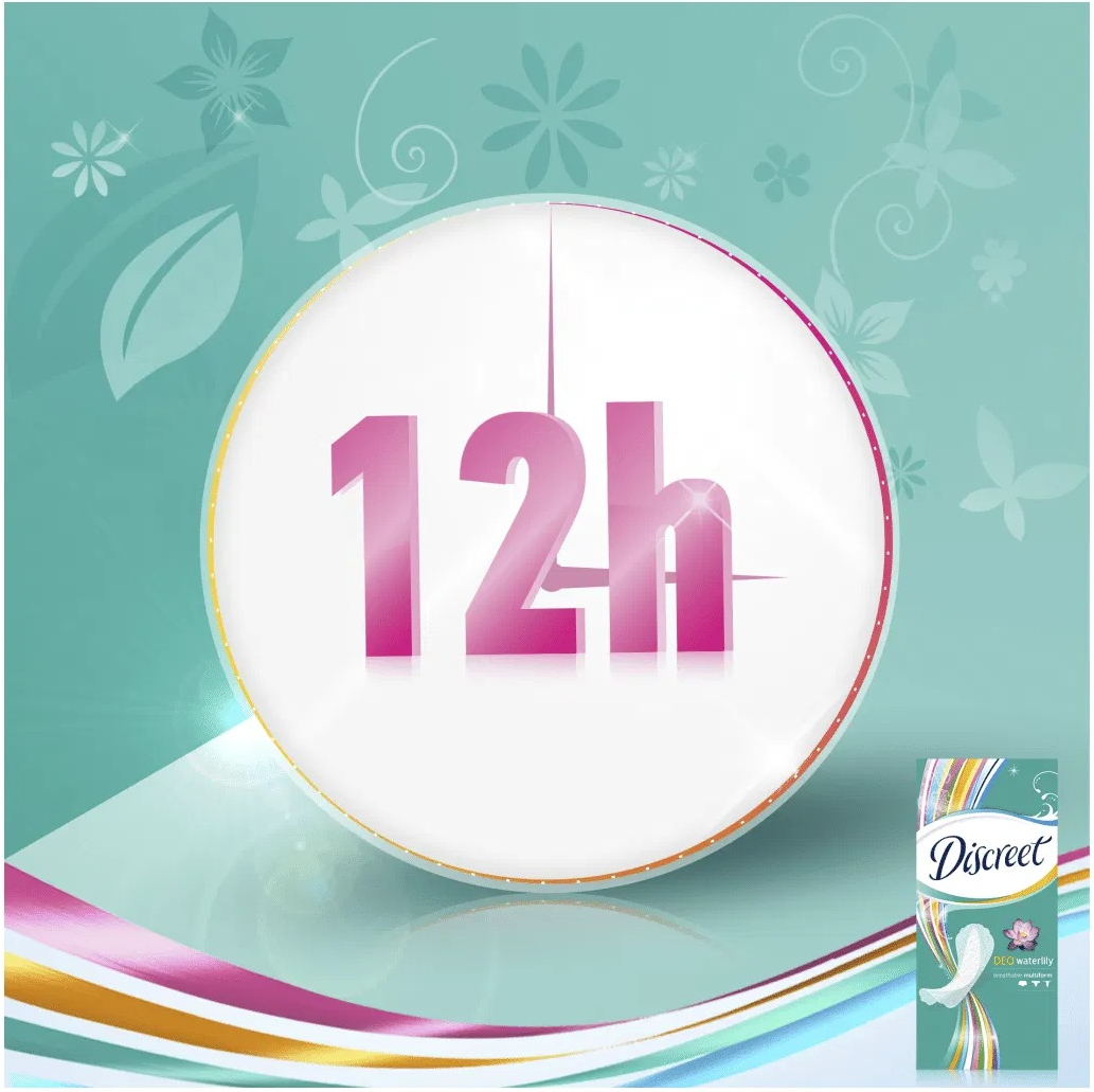 Ежедневные прокладки Discreet Deo Waterlilly 50 шт фото 4