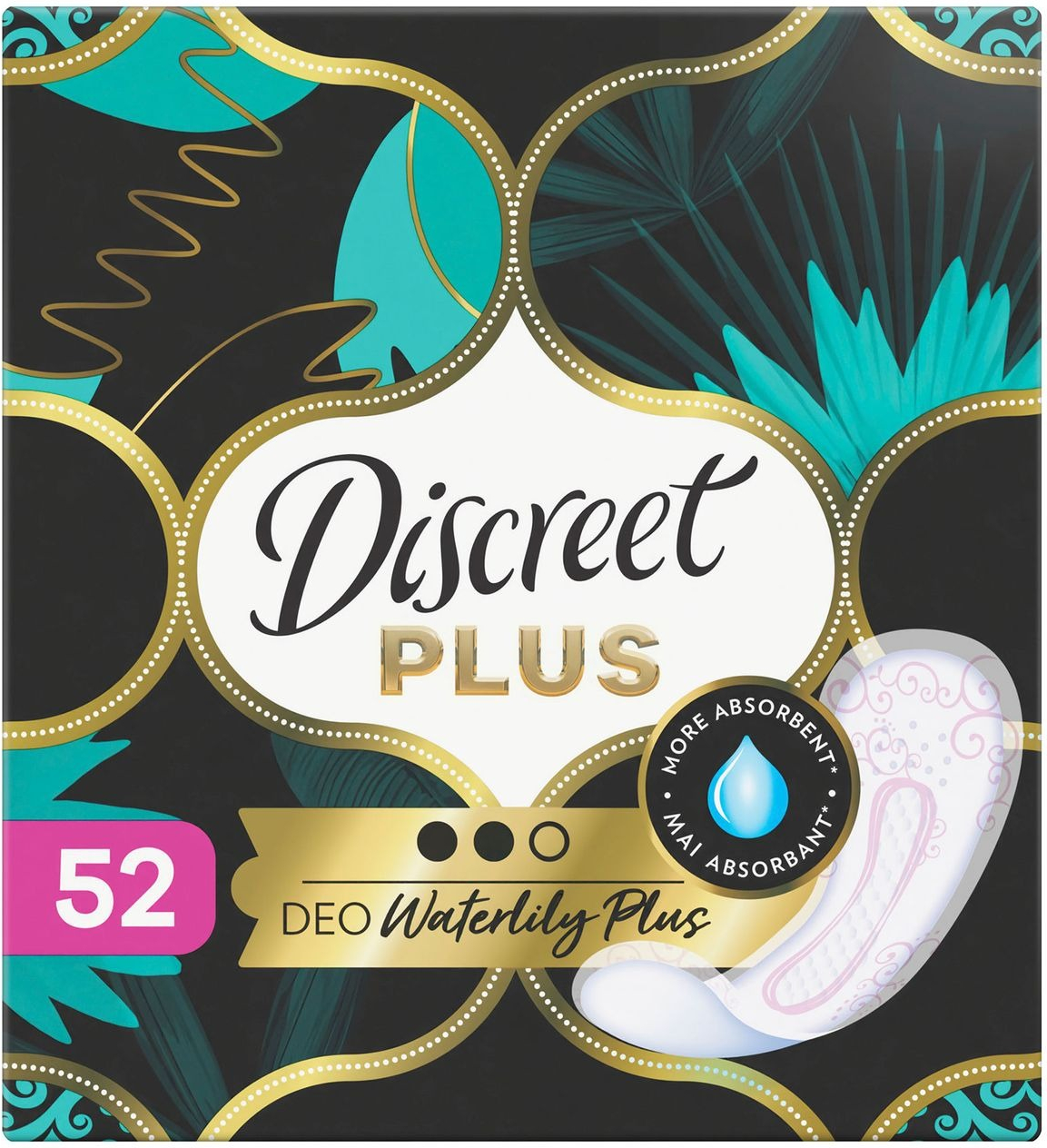 Ежедневные прокладки Discreet ZonePlus Normal 52 шт фото 2