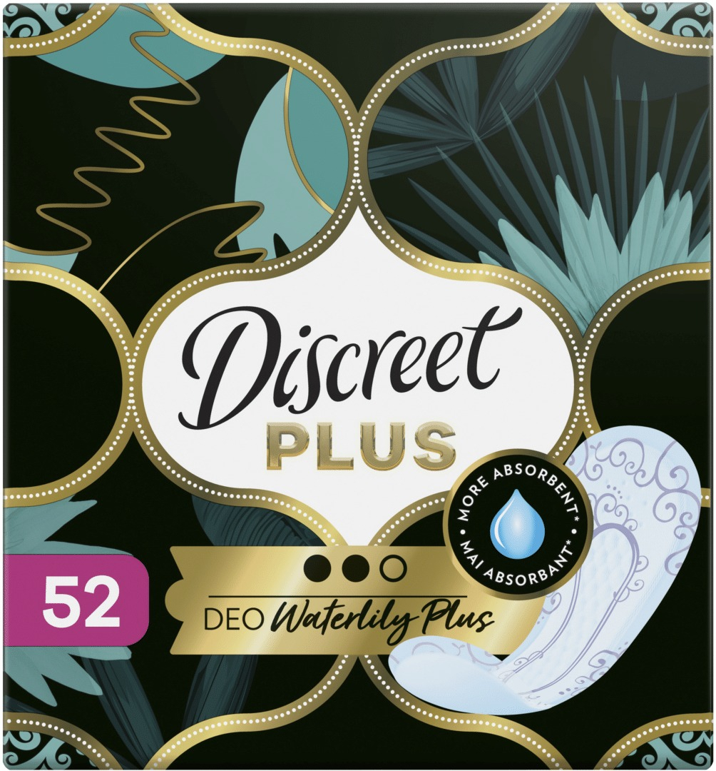 Ежедневные прокладки Discreet Deo Waterlilly 52 шт фото 2