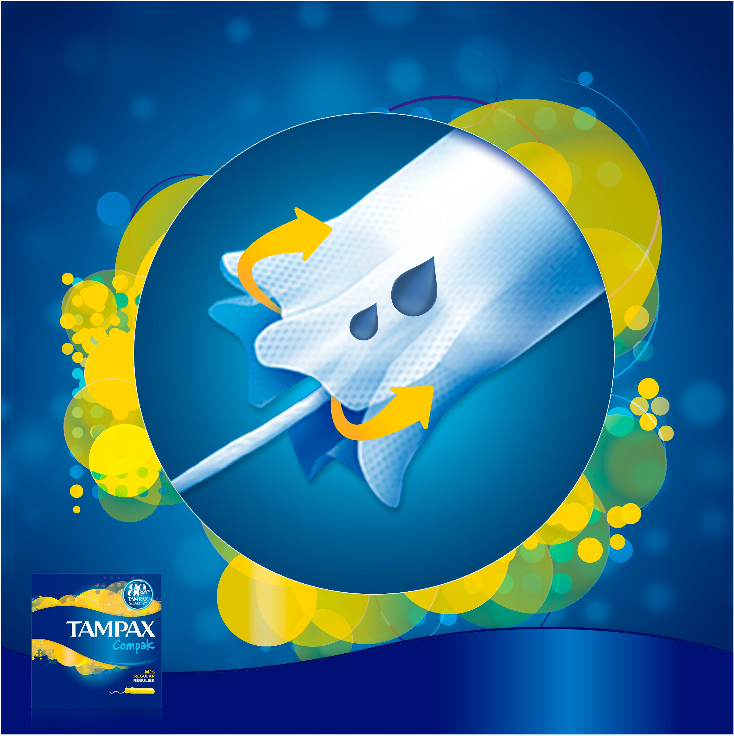 Тампони Tampax Compak Regular з аплікатором 8 штфото4