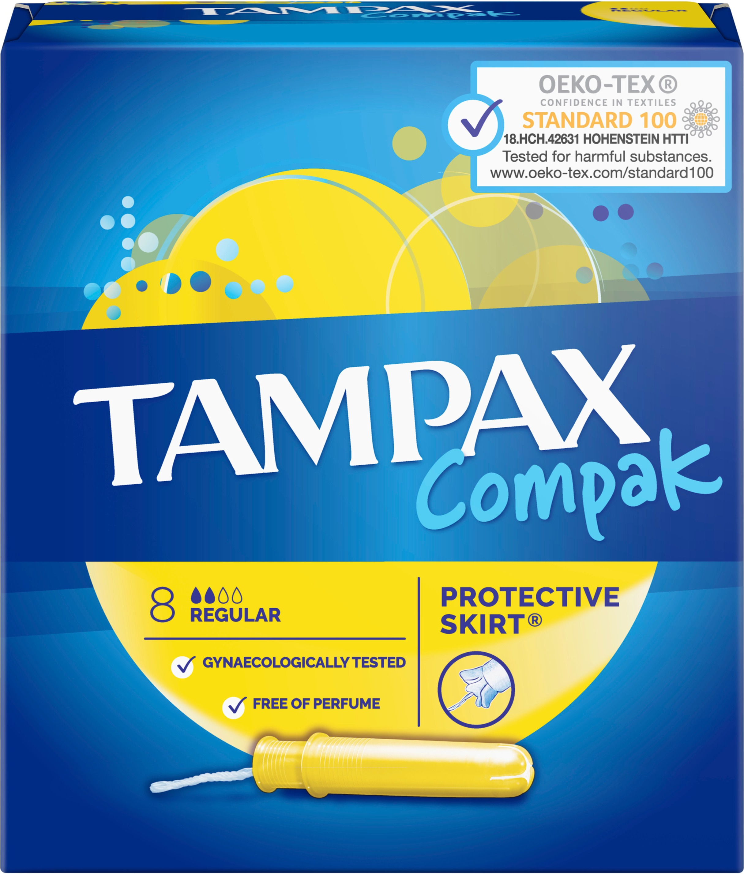Тампони Tampax Compak Regular з аплікатором 8 штфото2