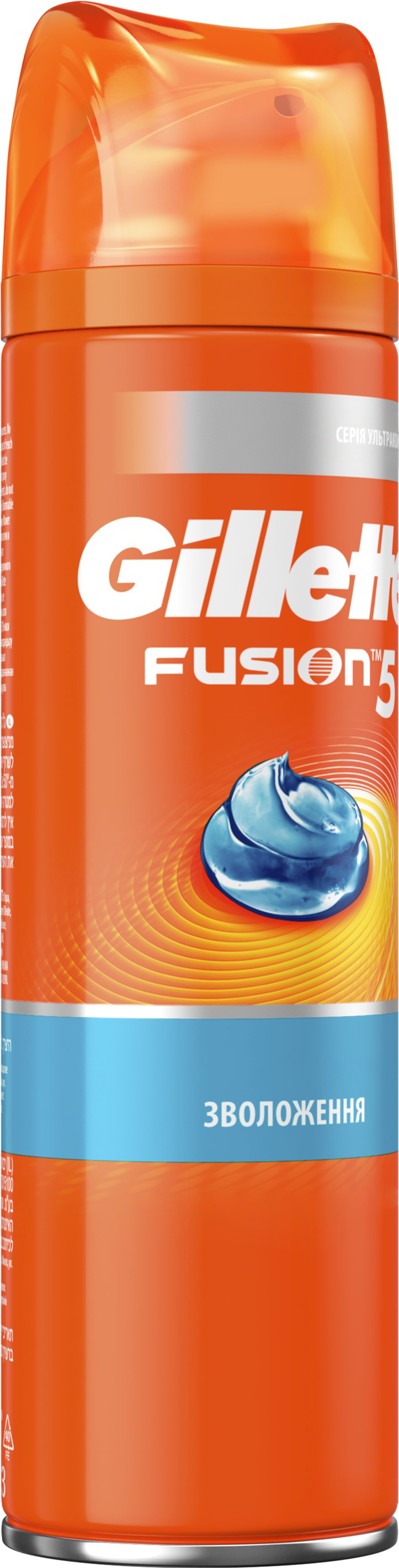 Гель для гоління Gillette Fusion 5 Ultra Moisturizing 200 млфото