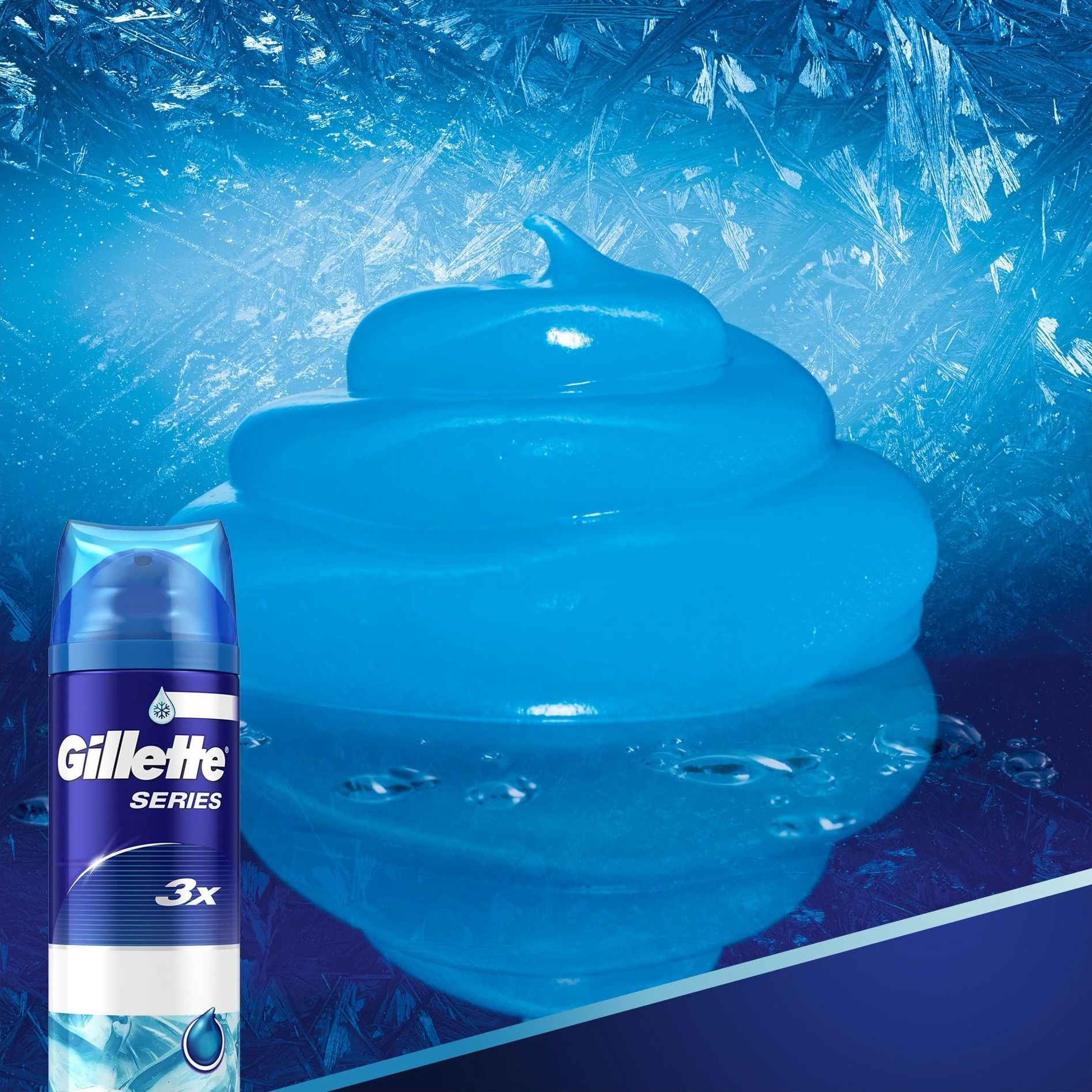 Гель для бритья Gillette Series Sensitive Cool 200 мл фото 