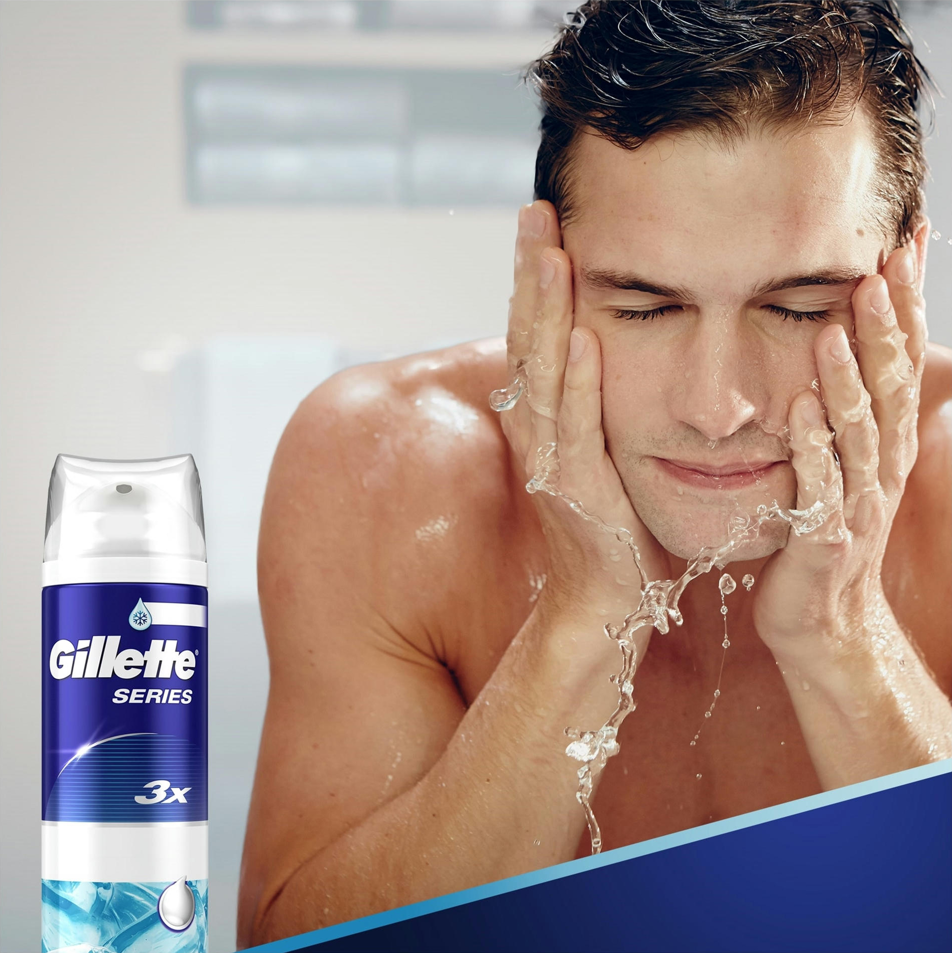 Піна для гоління Gillette Series Sensitive Cool 250 млфото