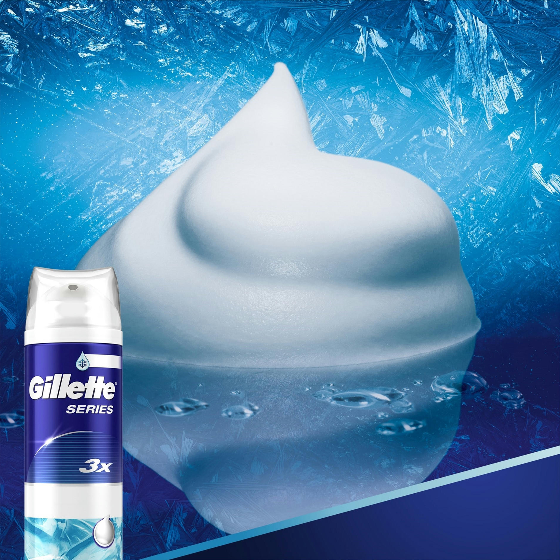 Піна для гоління Gillette Series Sensitive Cool 250 млфото