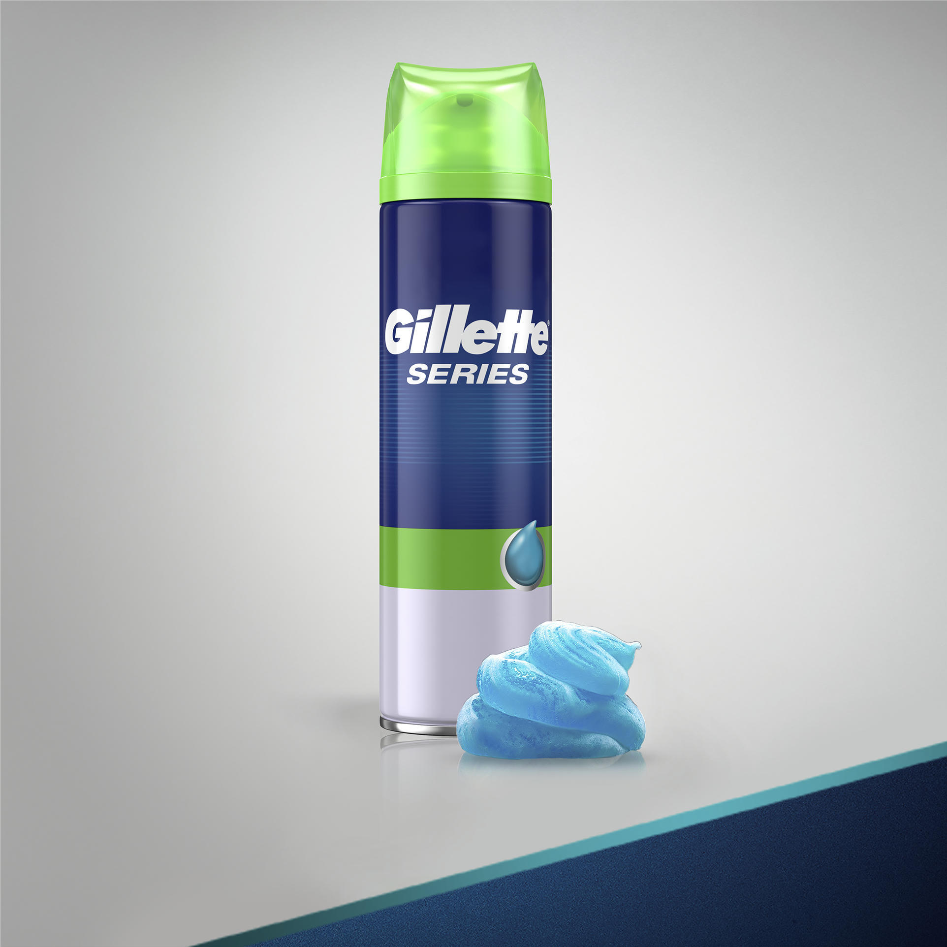 Гель для бритья Gillette Series Sensitive Skin для чувствительной кожи 200 мл 2 шт фото 2