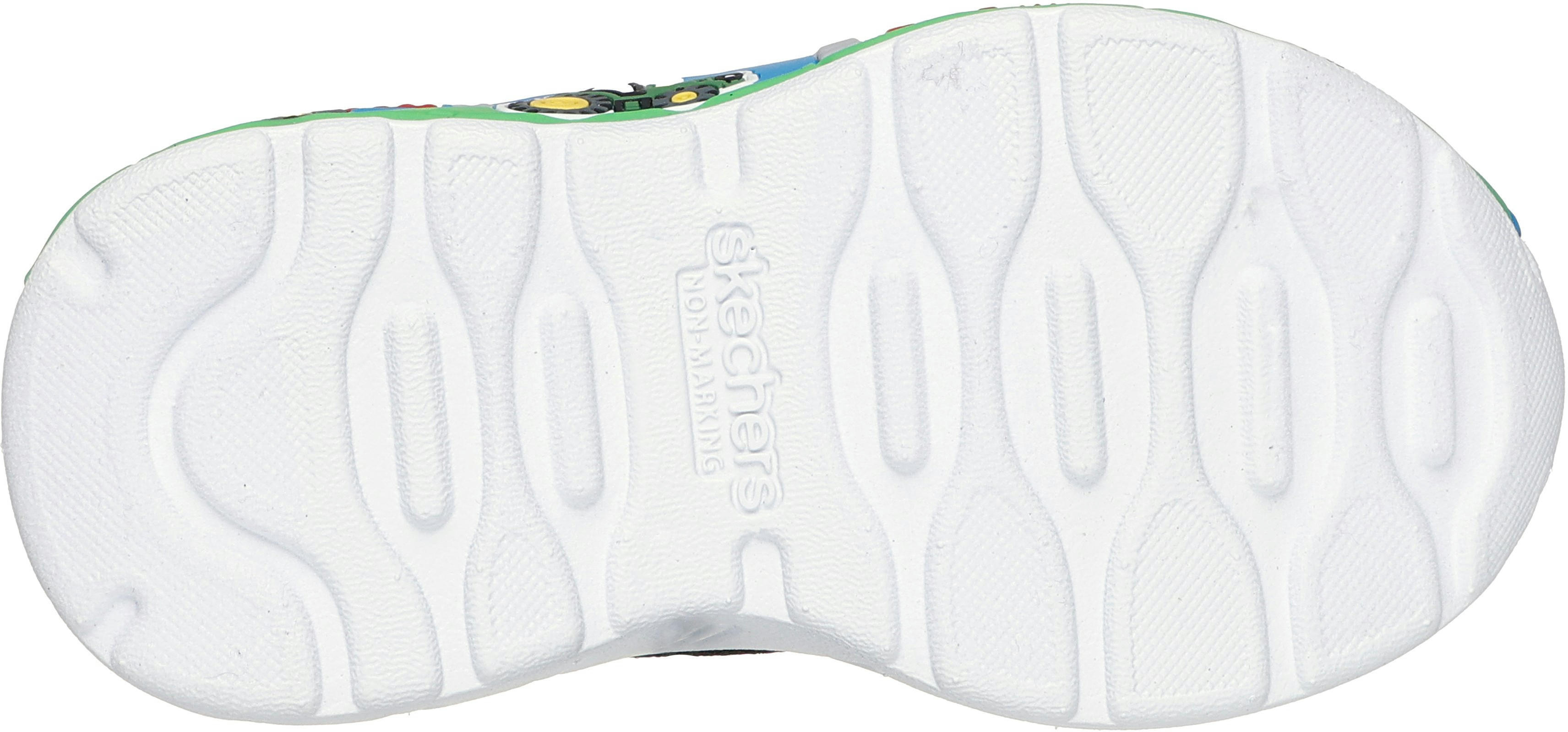 Кросівки для хлопчиків Skechers Play Scene 407065N GNBK 26 (10 US) зеленийфото5