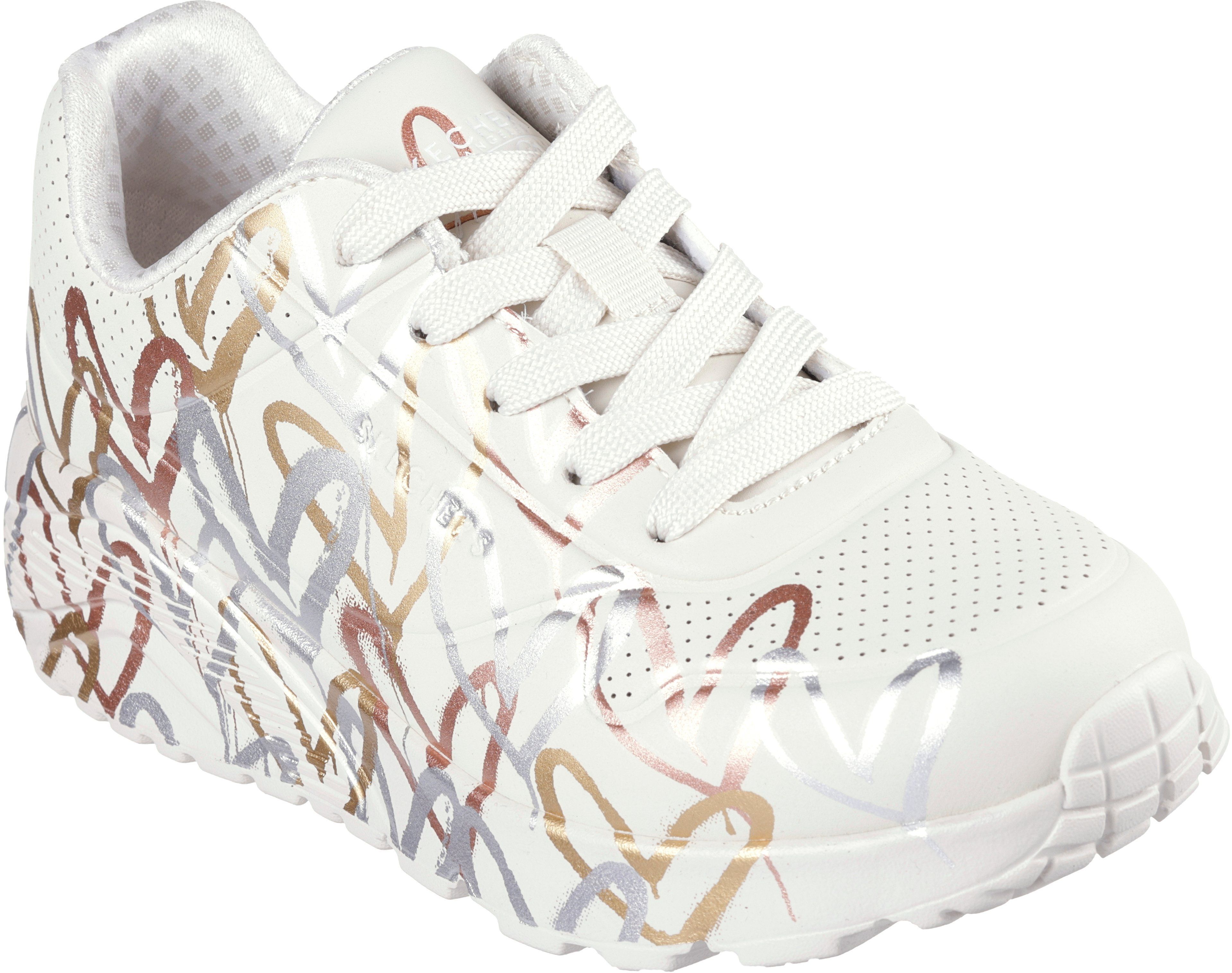 Кроссовки подростковые для девочек Skechers Uno Lite 314067L NTMT 40 (7 US) бежевый фото 