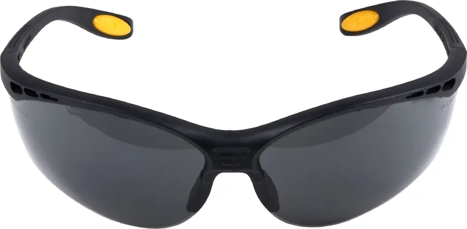 Окуляри захисні DeWalt Reinforcer затемнені, полікарбонат (DPG58-2D)фото2