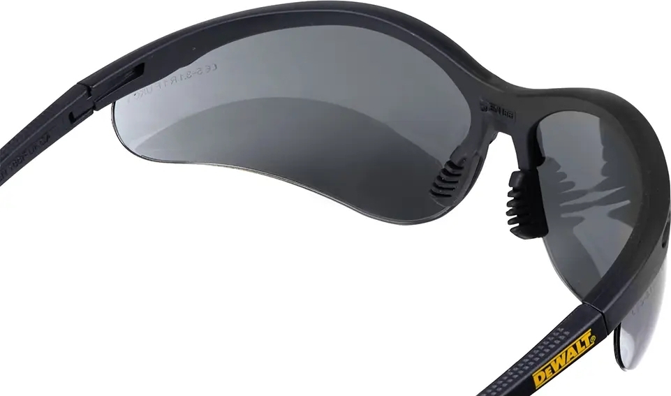 Окуляри захисні DeWalt Reinforcer затемнені, полікарбонат (DPG58-2D)фото5