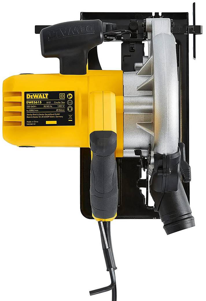 Пила дискова DeWalt 1500Вт (DWE5615)фото6