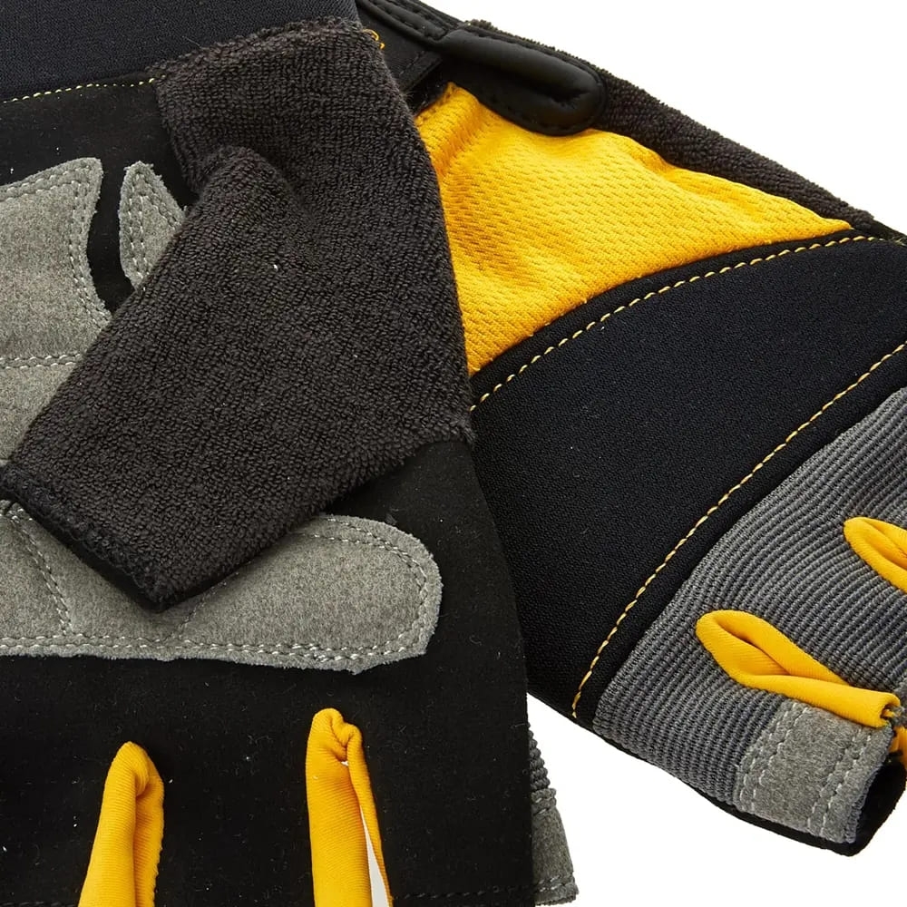 Перчатки рабочие DeWalt открытые универсальные р.9 с накладками на ладони (DPG213L) фото 2